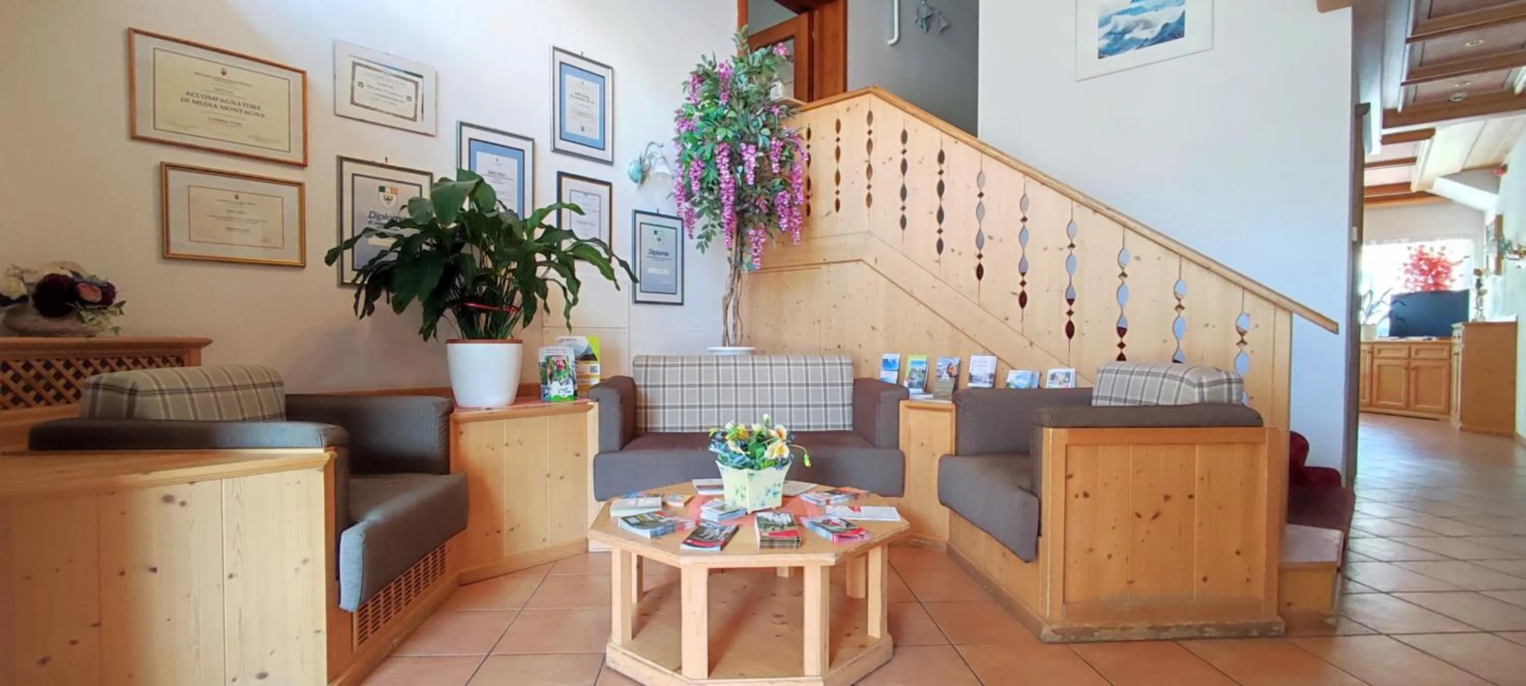 Living room in Hotel Miramonti