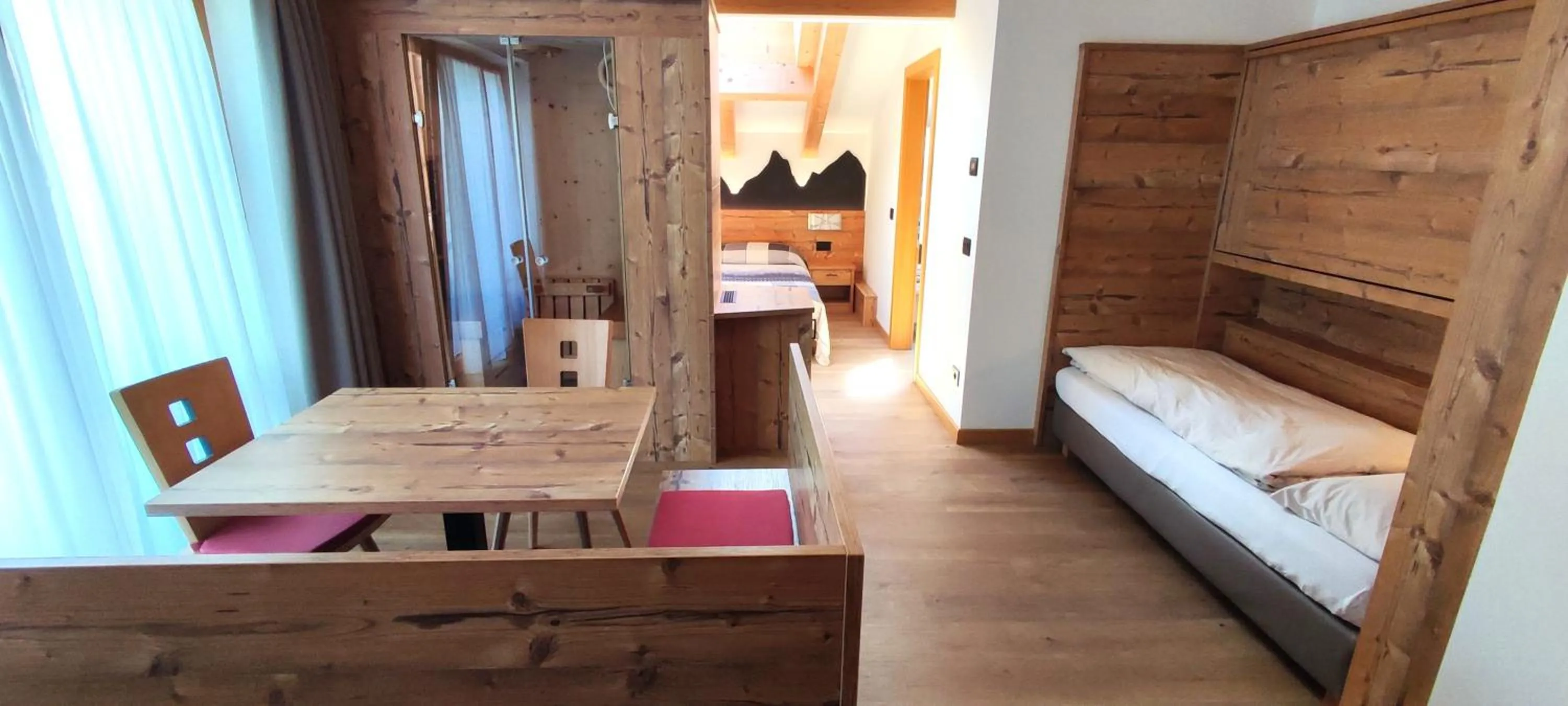 Bed in Hotel Miramonti