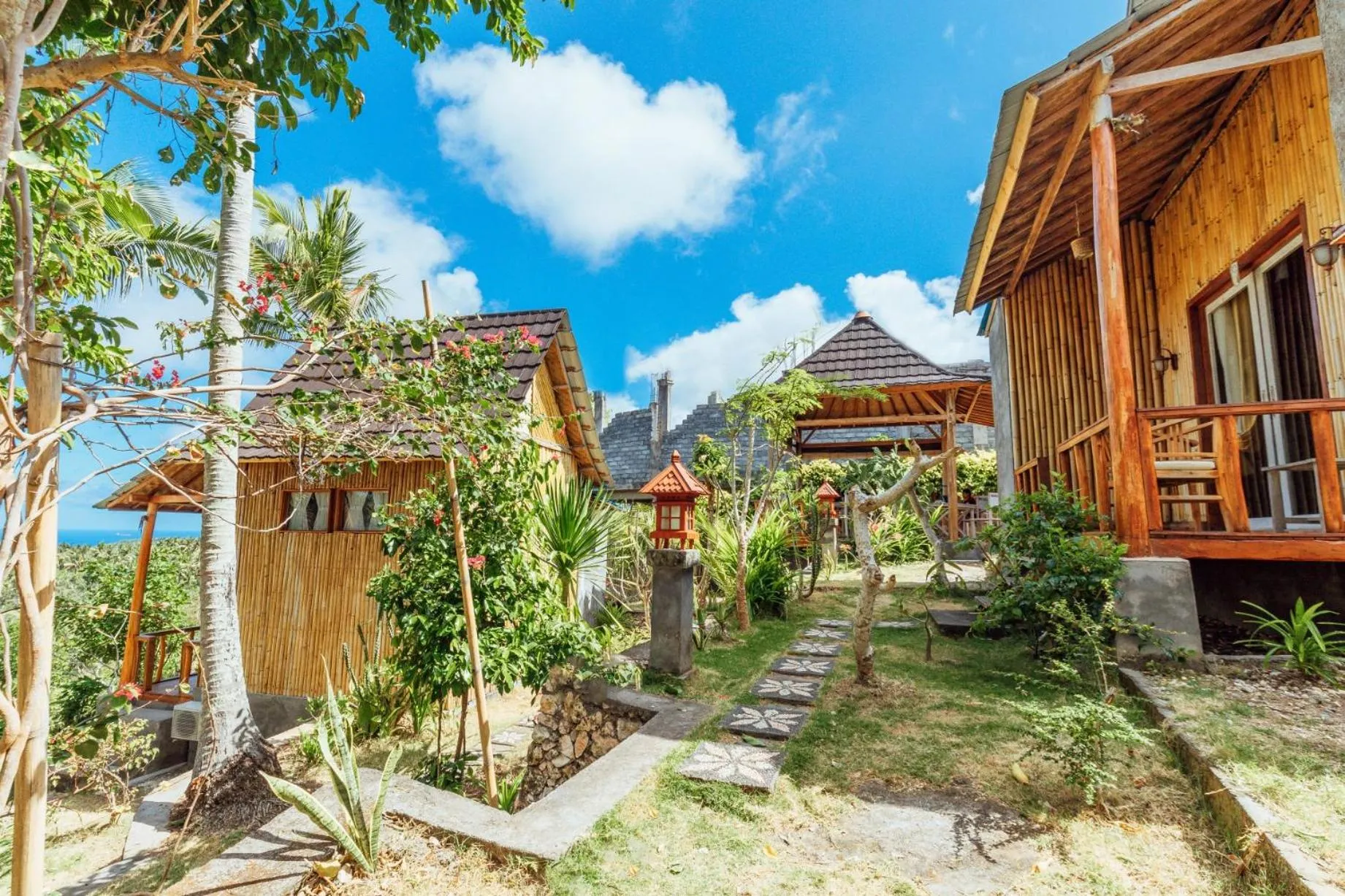 Property building in Atuh Forest Cottage