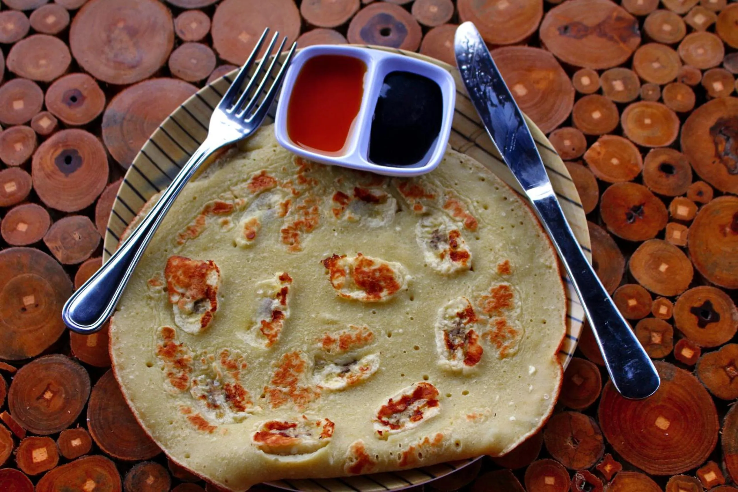 Breakfast in Atuh Forest Cottage