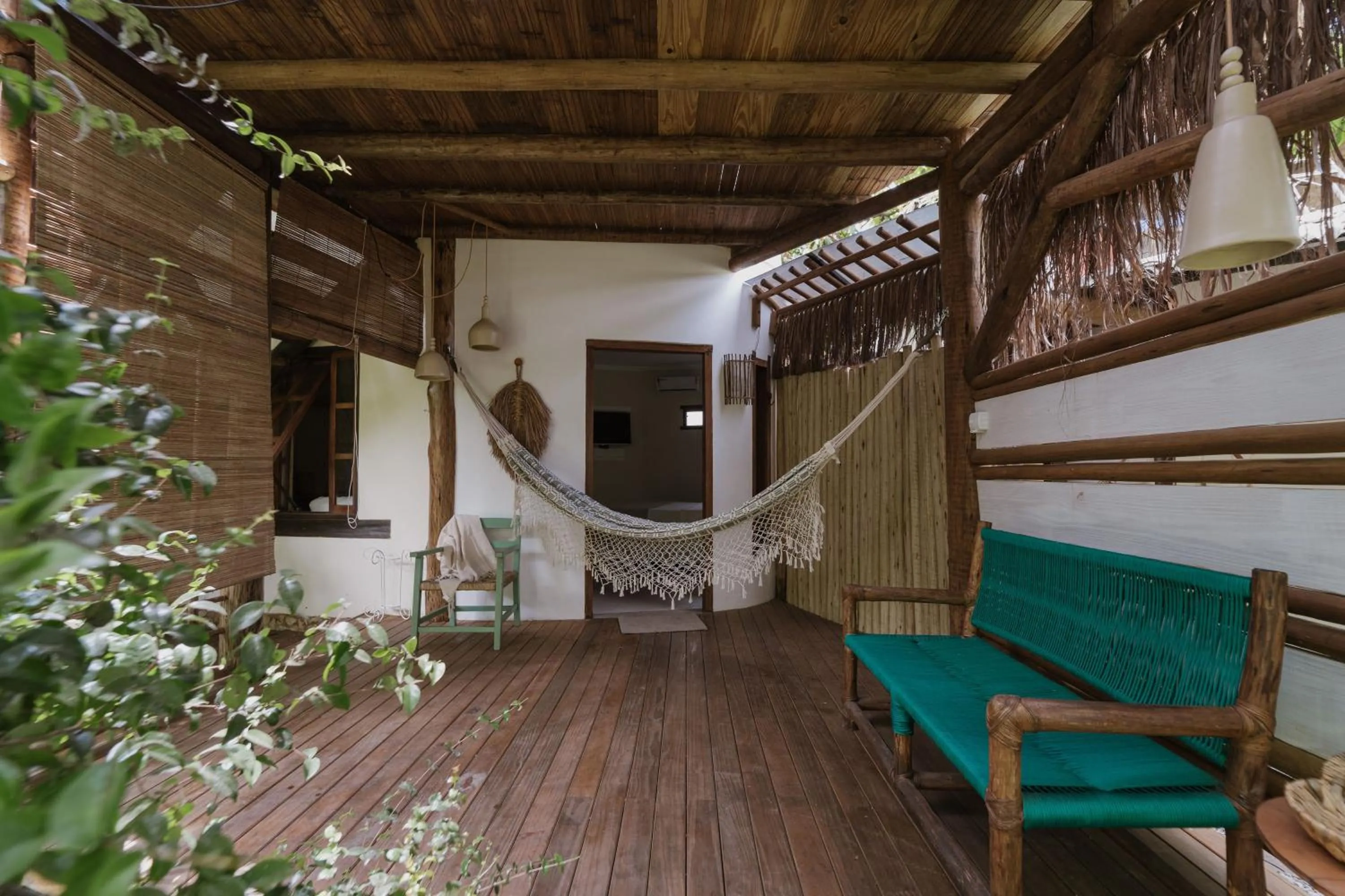 Balcony/Terrace in Pousada Fruta Pão