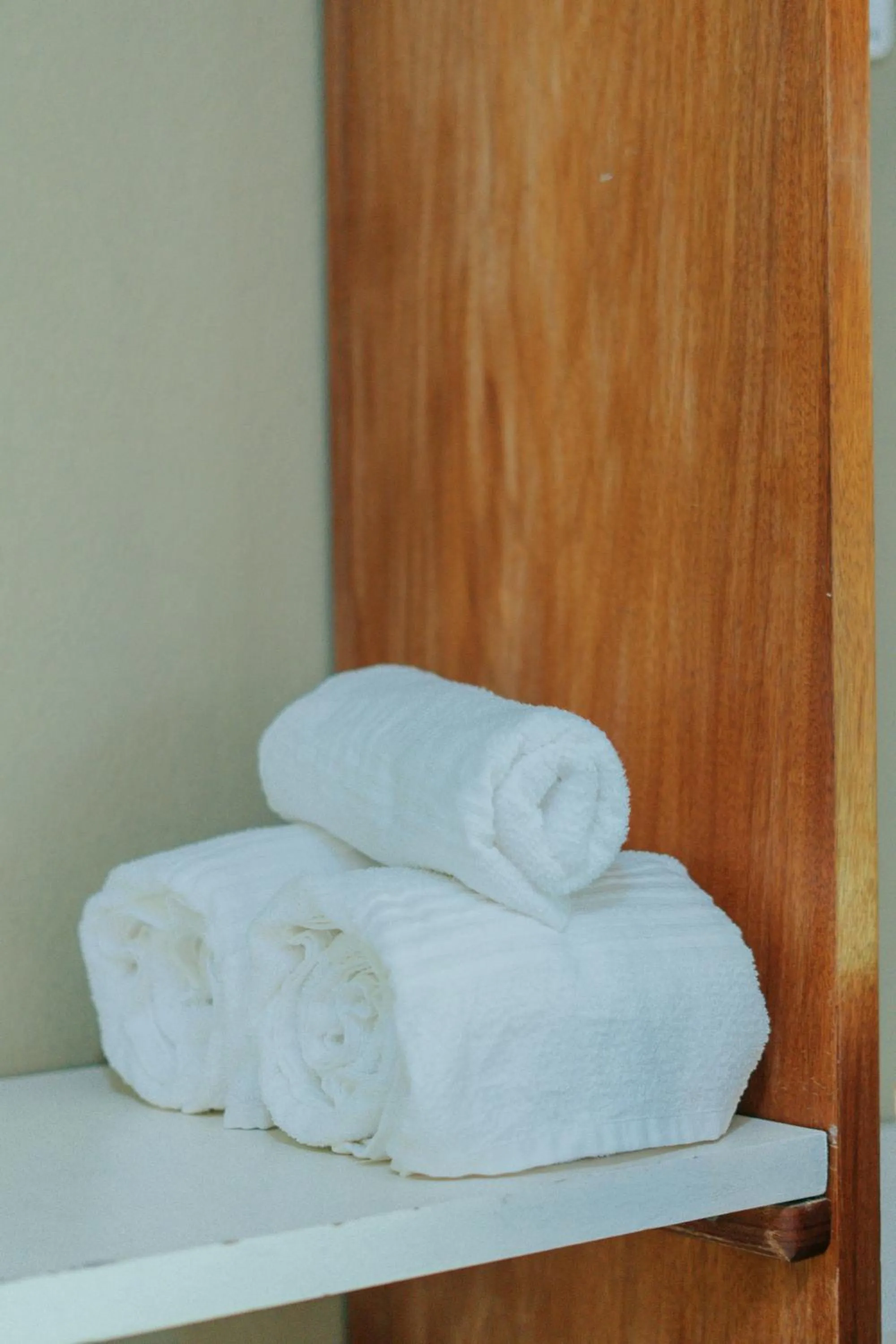 towels, Bed in Pousada Fruta Pão