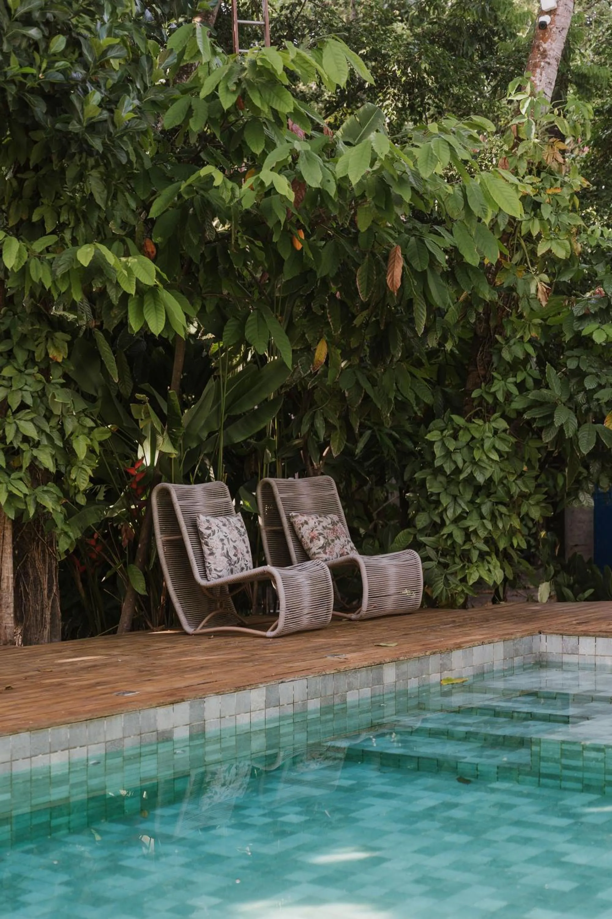 Swimming pool in Pousada Fruta Pão