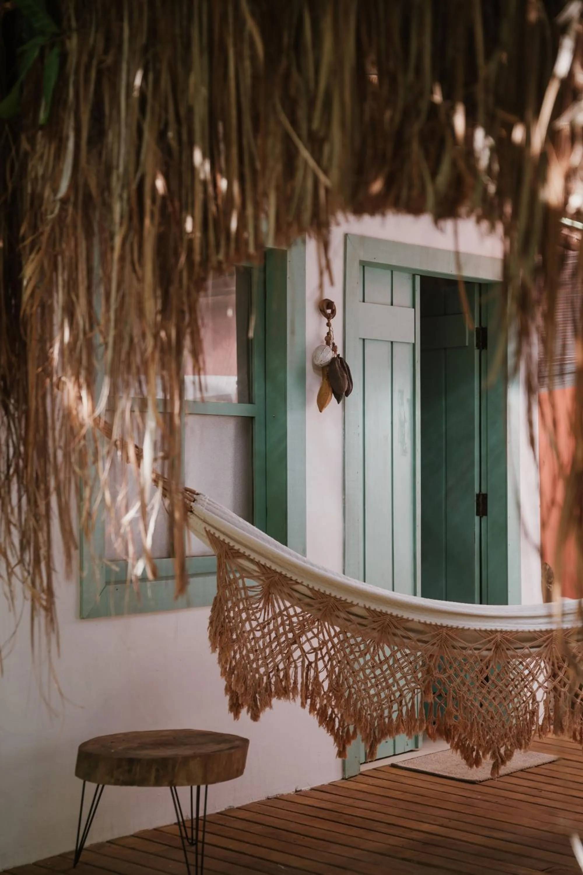 Balcony/Terrace in Pousada Fruta Pão