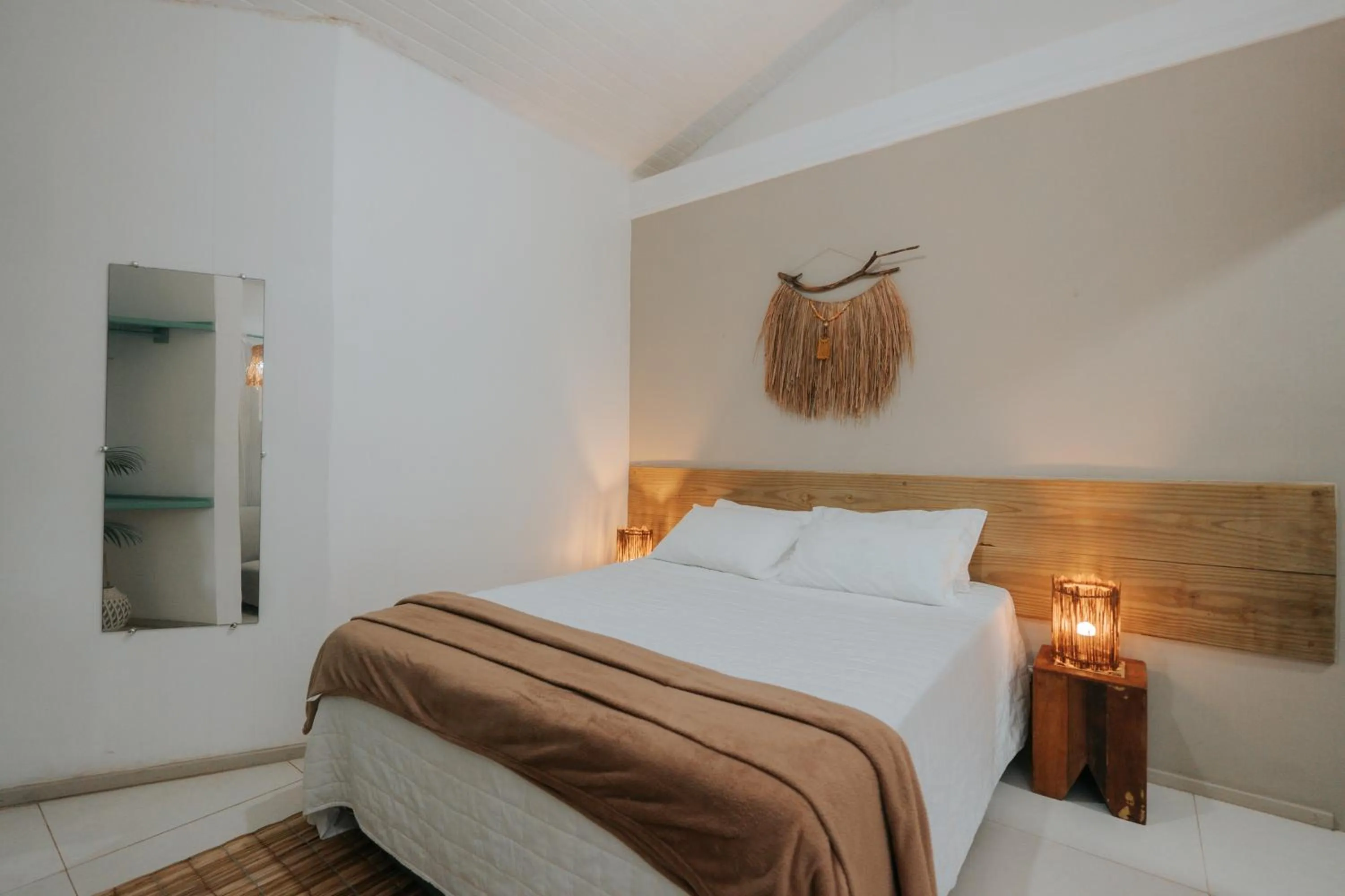 Bed in Pousada Fruta Pão