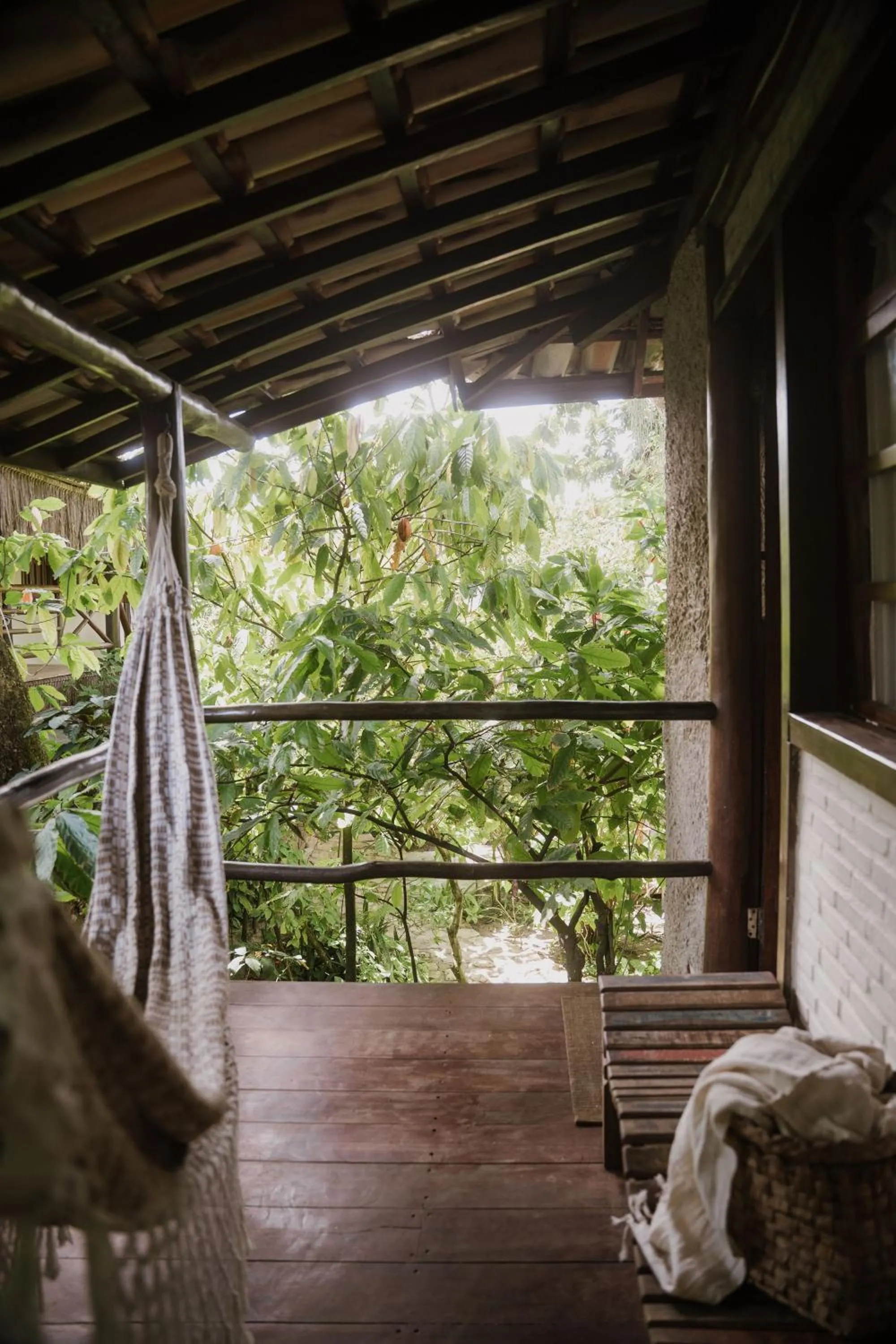 Balcony/Terrace in Pousada Fruta Pão