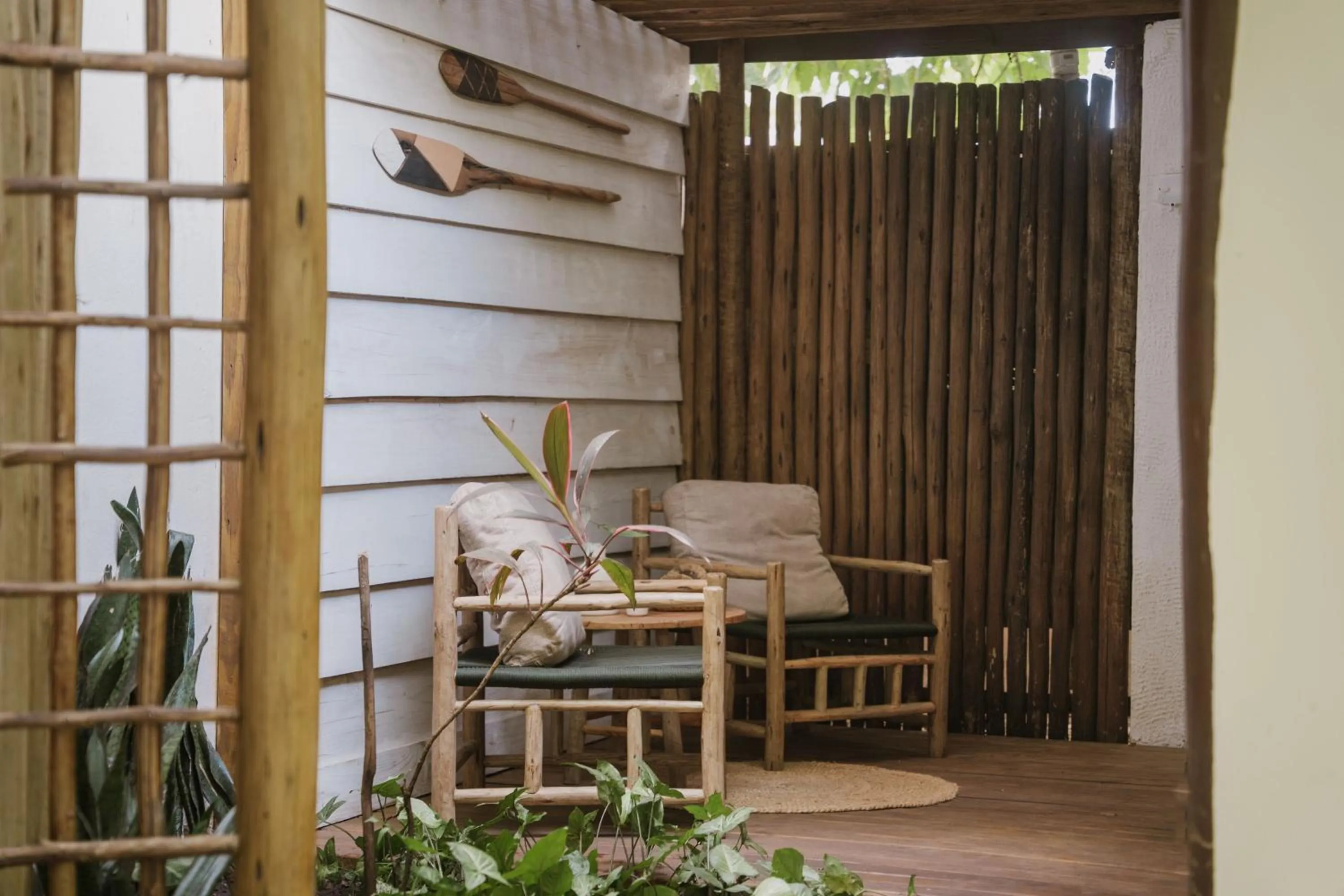 Balcony/Terrace in Pousada Fruta Pão