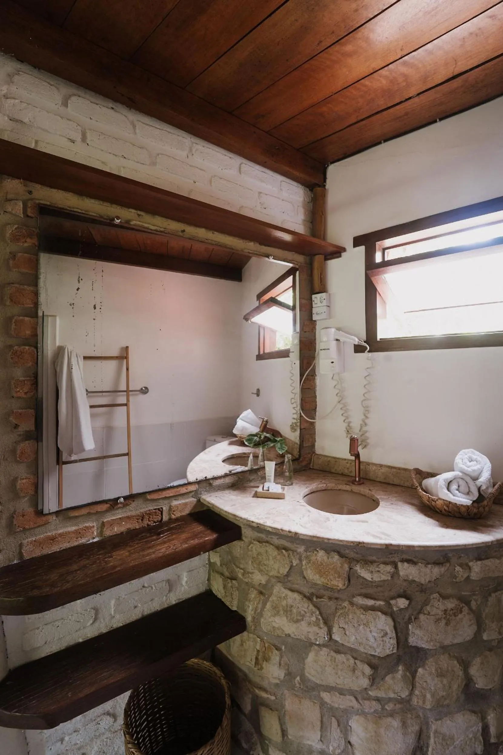 Bathroom in Pousada Fruta Pão