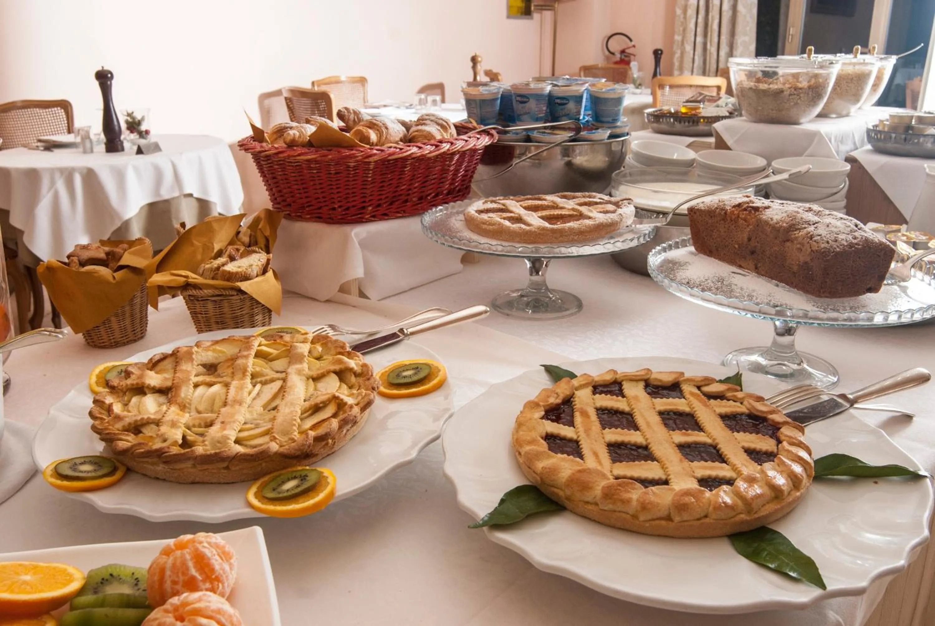 Buffet breakfast in Hotel Settentrionale Esplanade