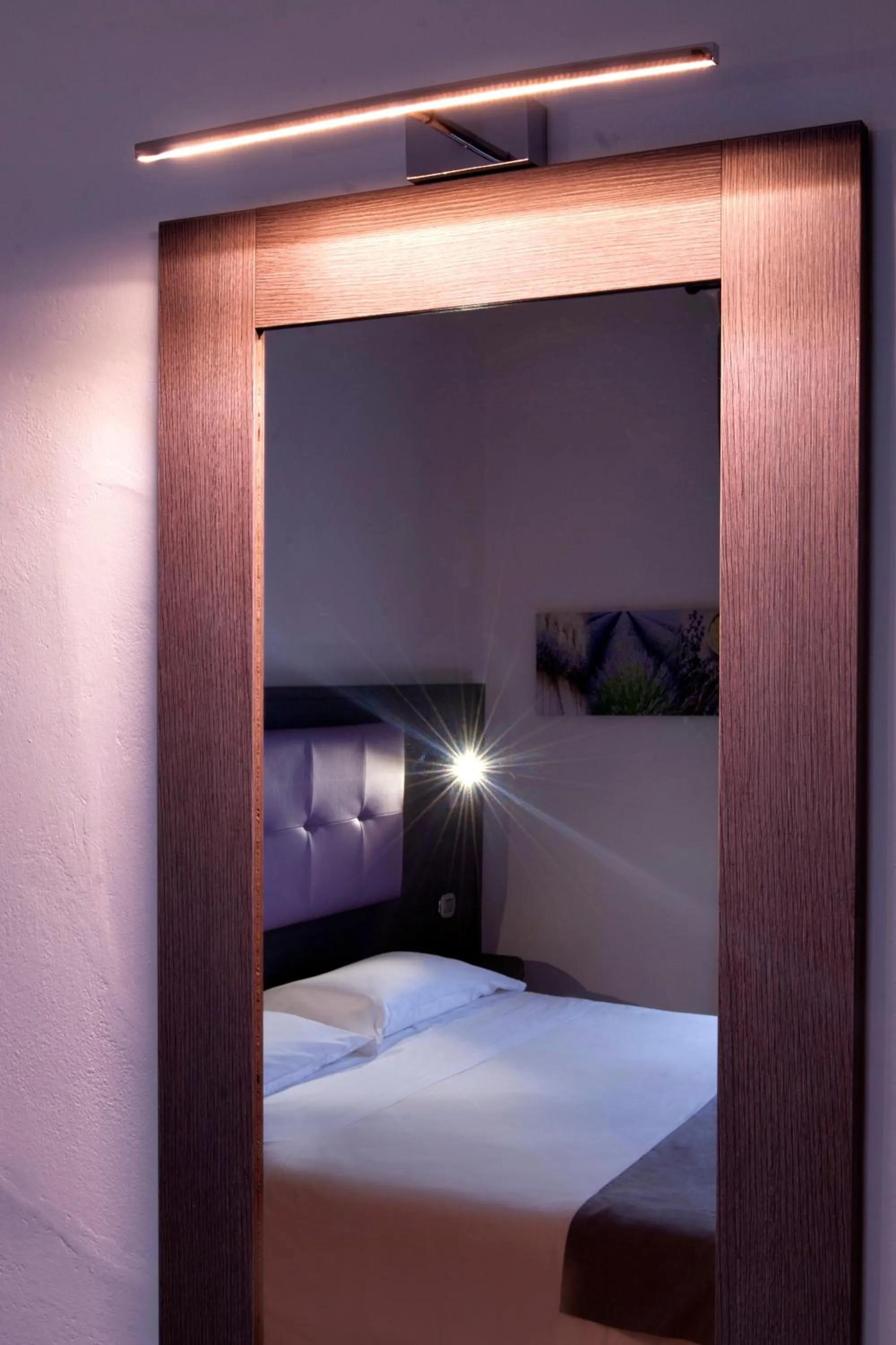 Decorative detail, Bed in Hotel Settentrionale Esplanade