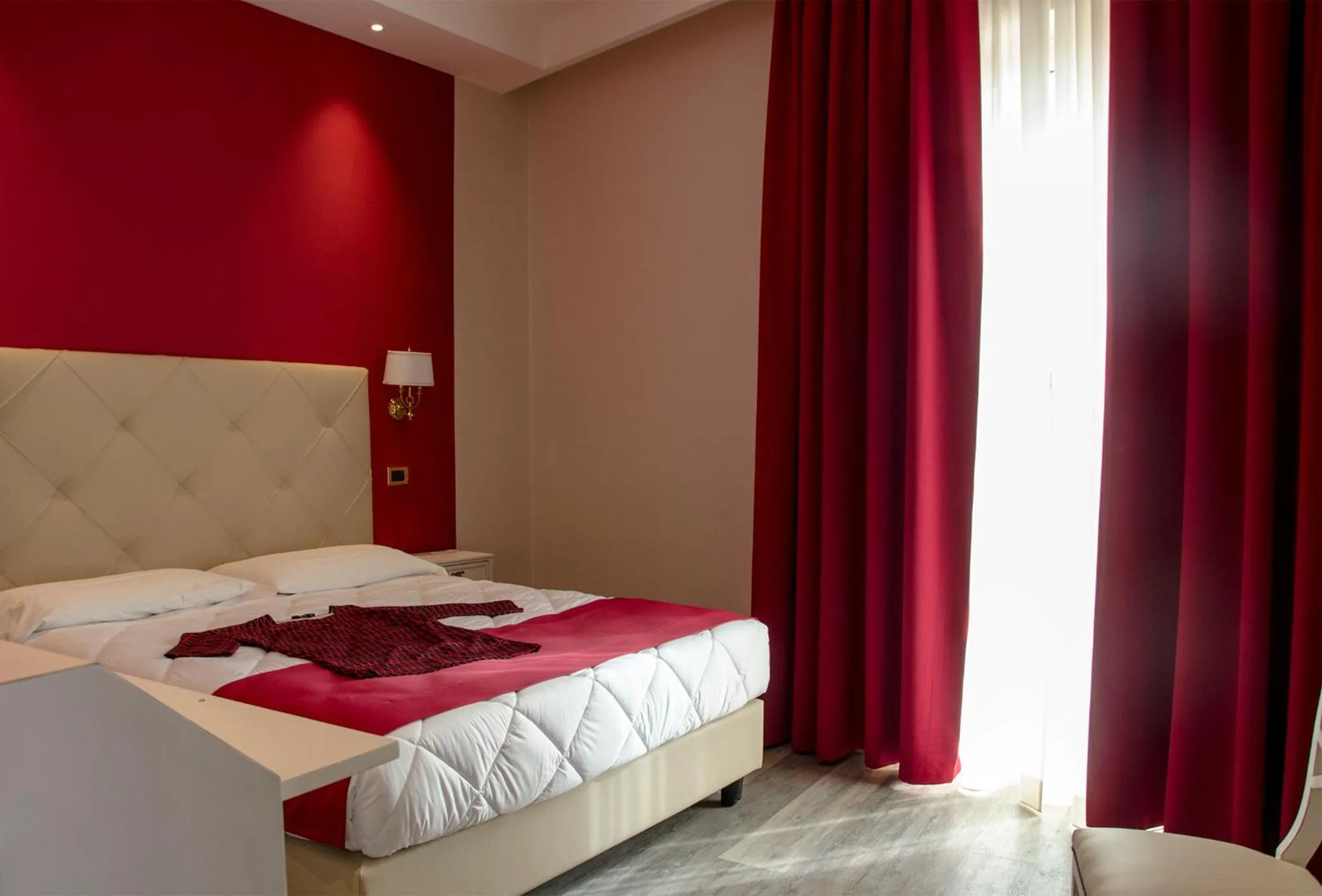 Bedroom, Bed in Hotel Settentrionale Esplanade