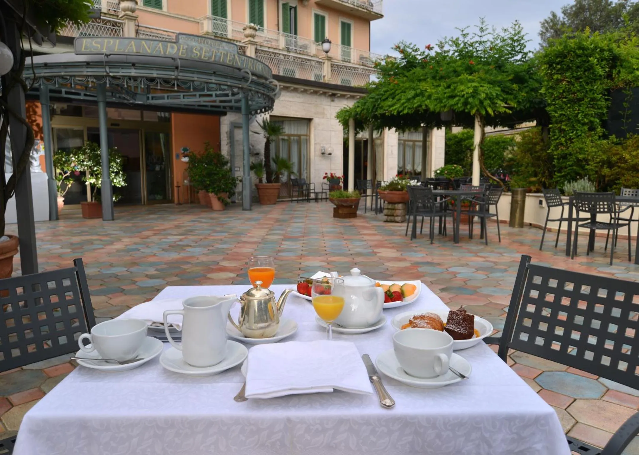 Garden in Hotel Settentrionale Esplanade