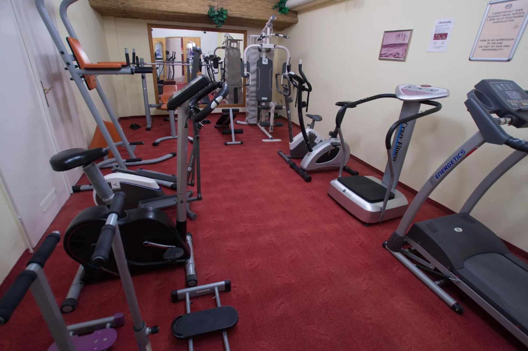 Fitness centre/facilities in Mátyás Király Gyógy- és Wellness Hotel