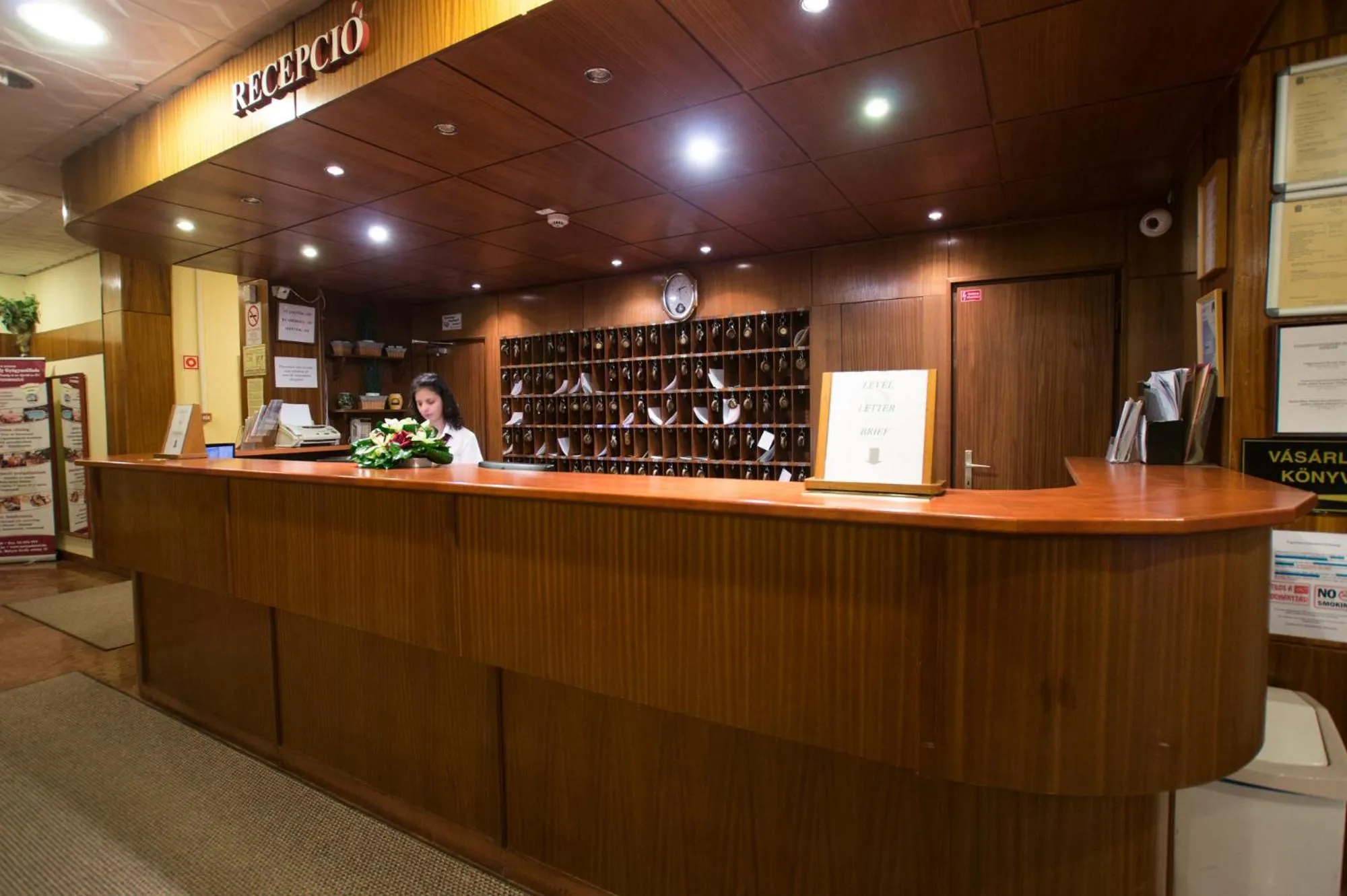 Lobby or reception in Mátyás Király Gyógy- és Wellness Hotel