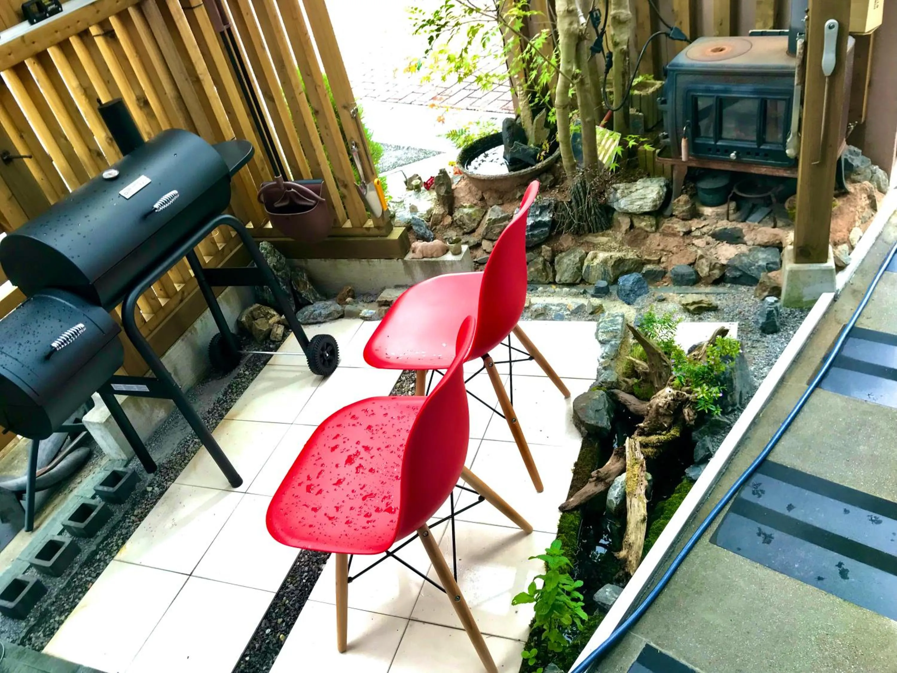 Patio in Koke Musu inn