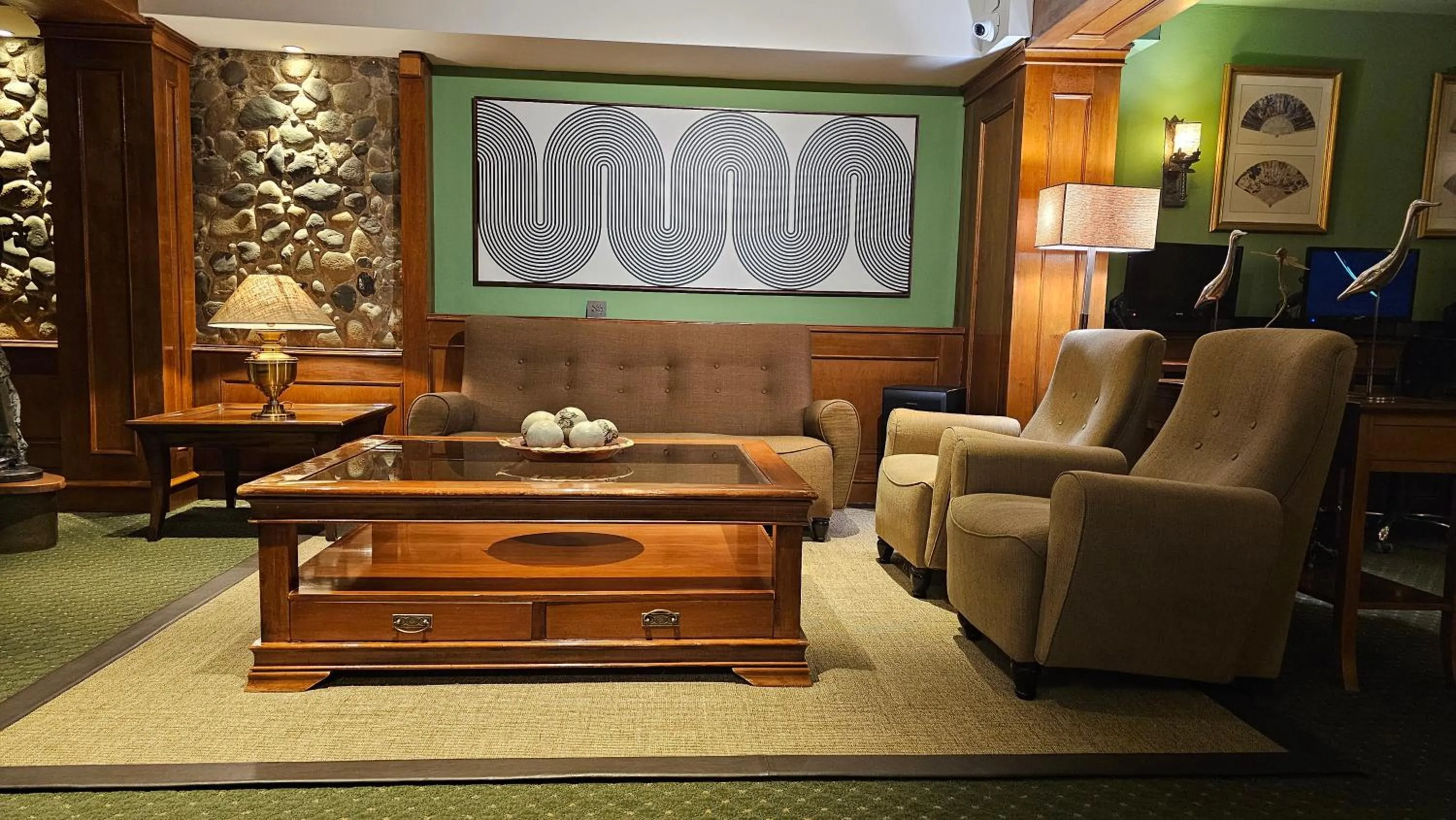 Living room in Hotel Quijote