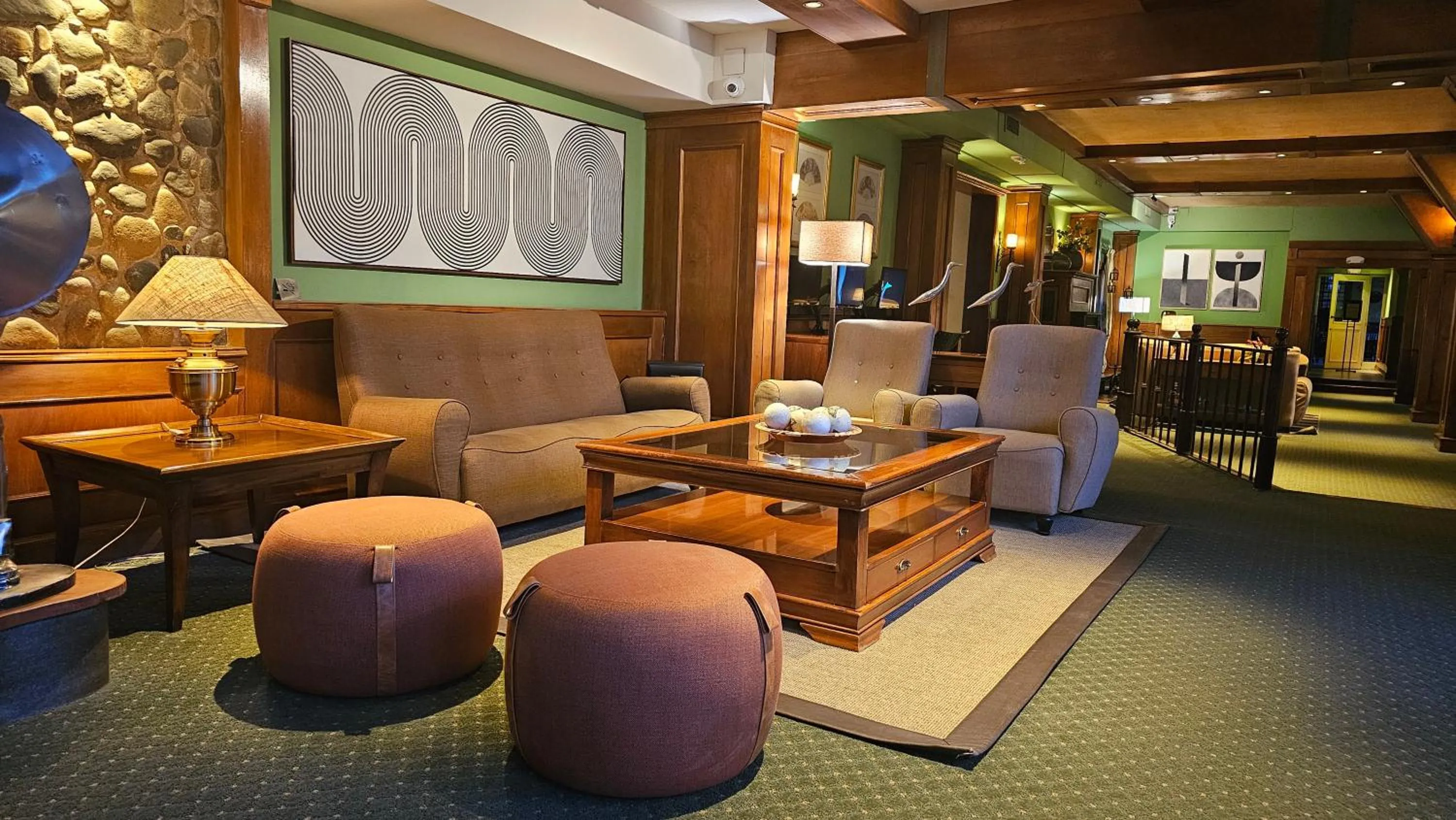 Living room in Hotel Quijote