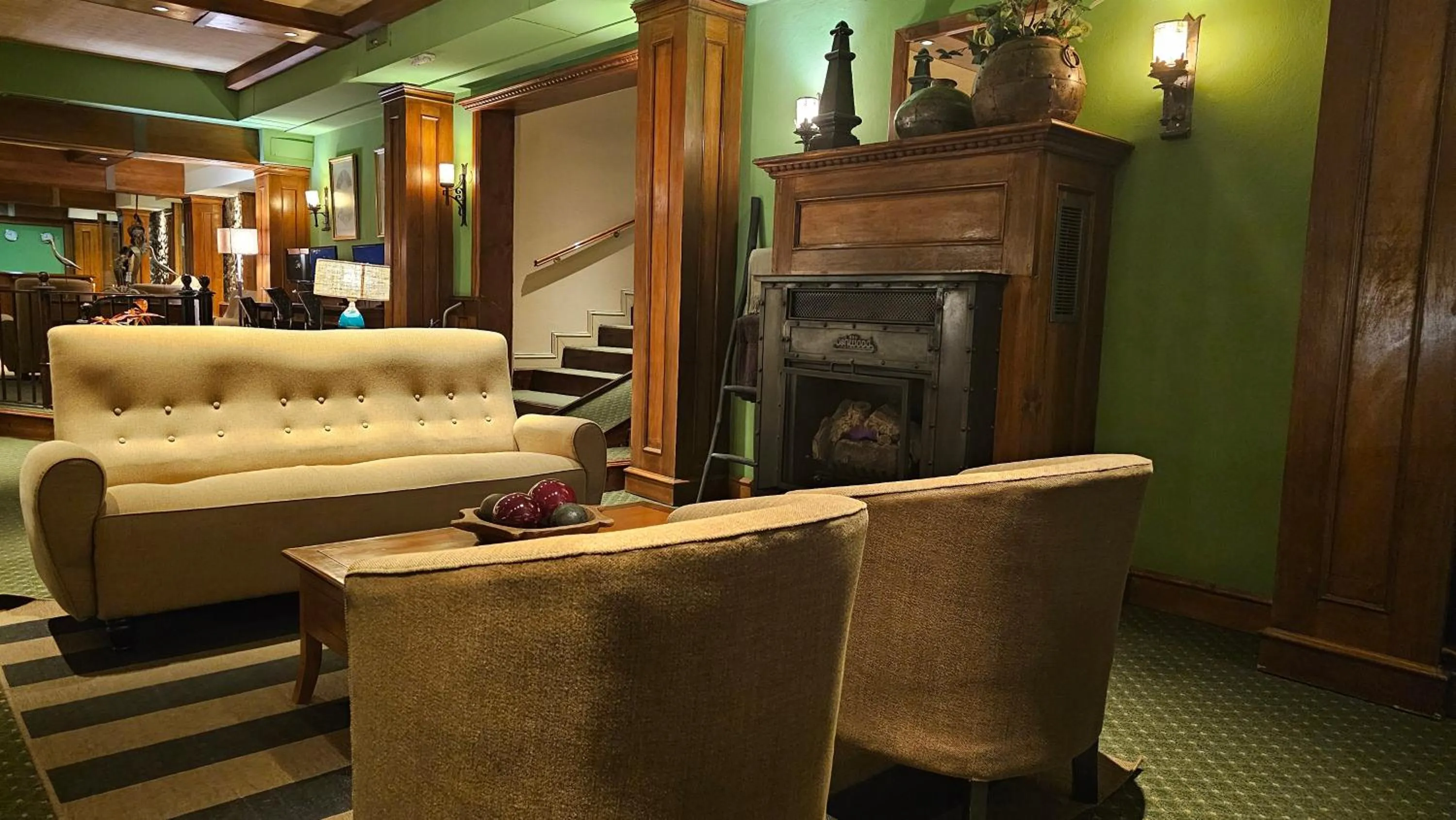 Living room in Hotel Quijote