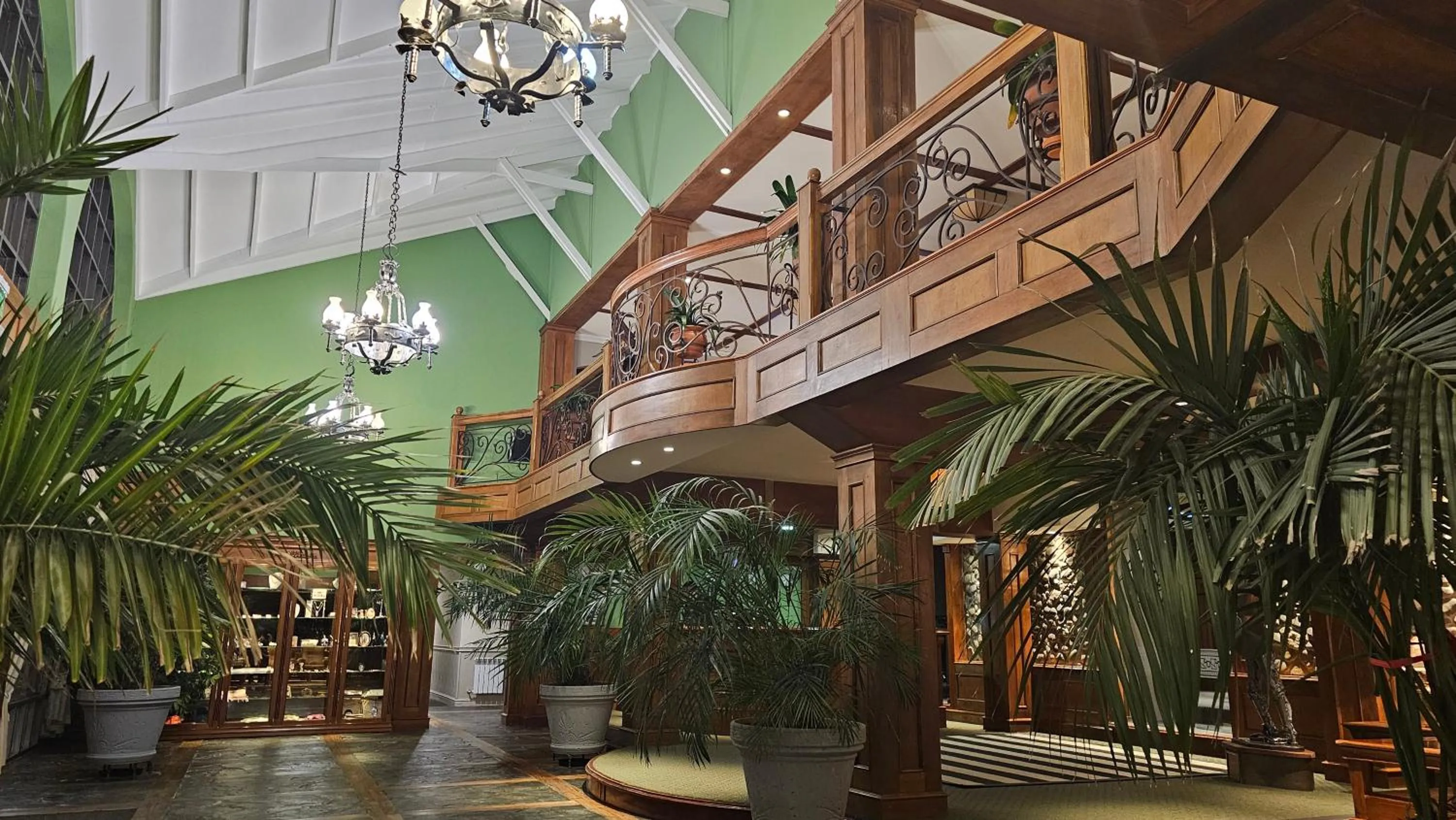 Living room in Hotel Quijote