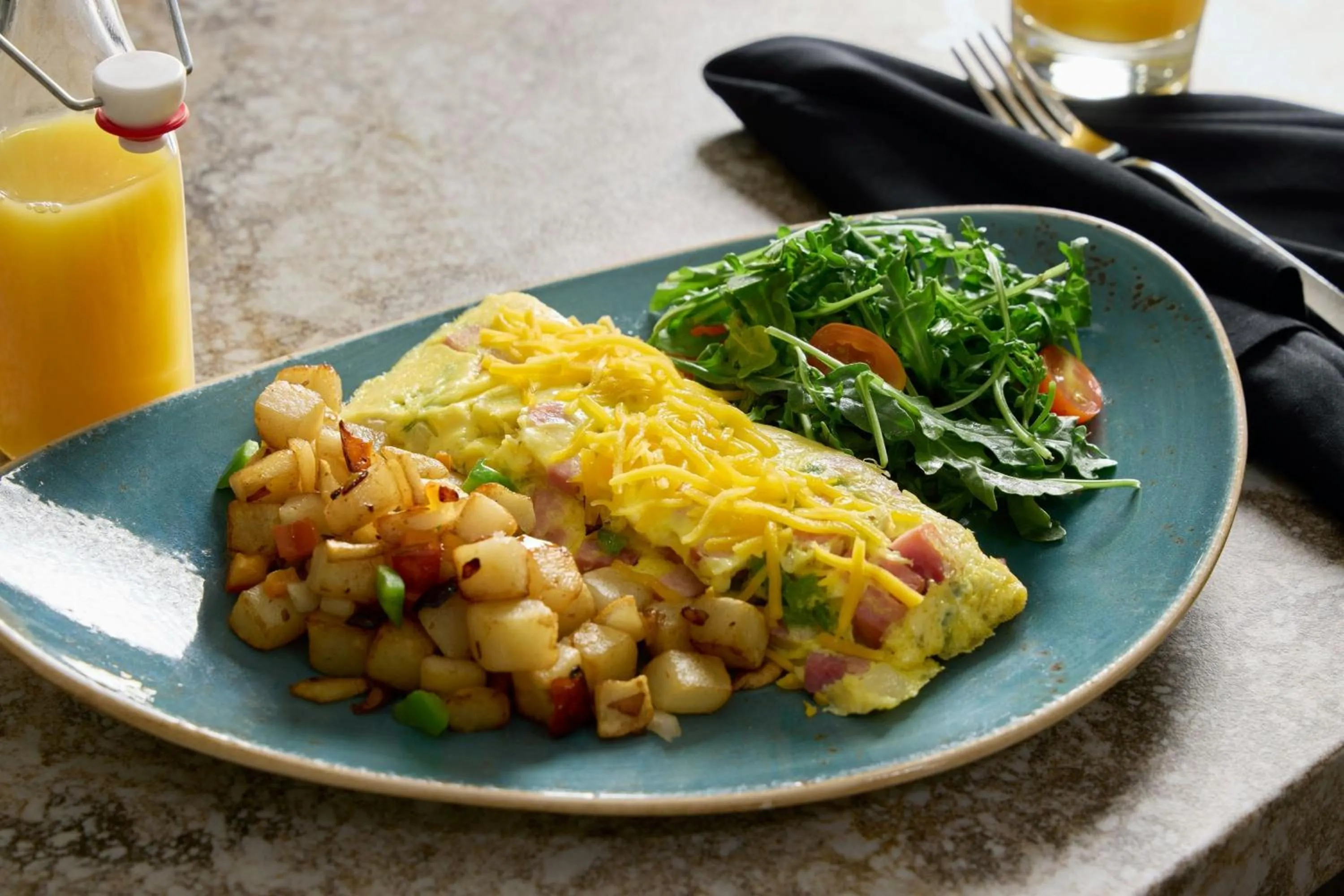 Breakfast in Sheraton Kansas City Hotel at Crown Center
