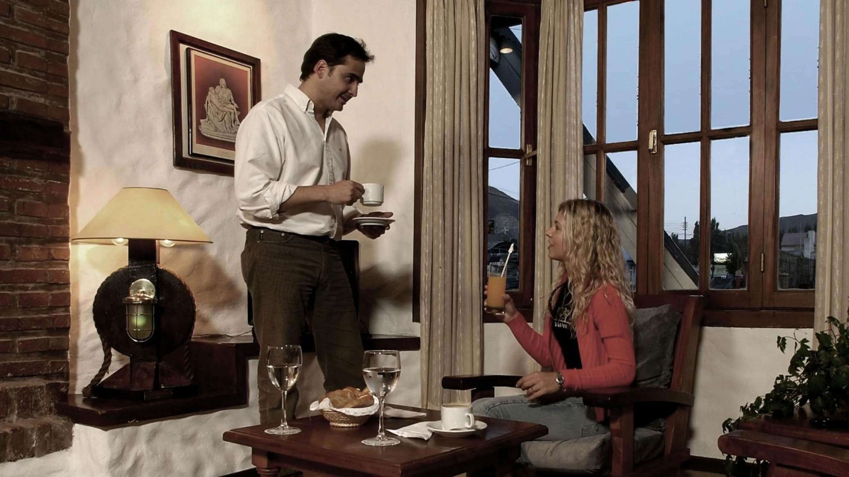 On site in Hotel Michelangelo