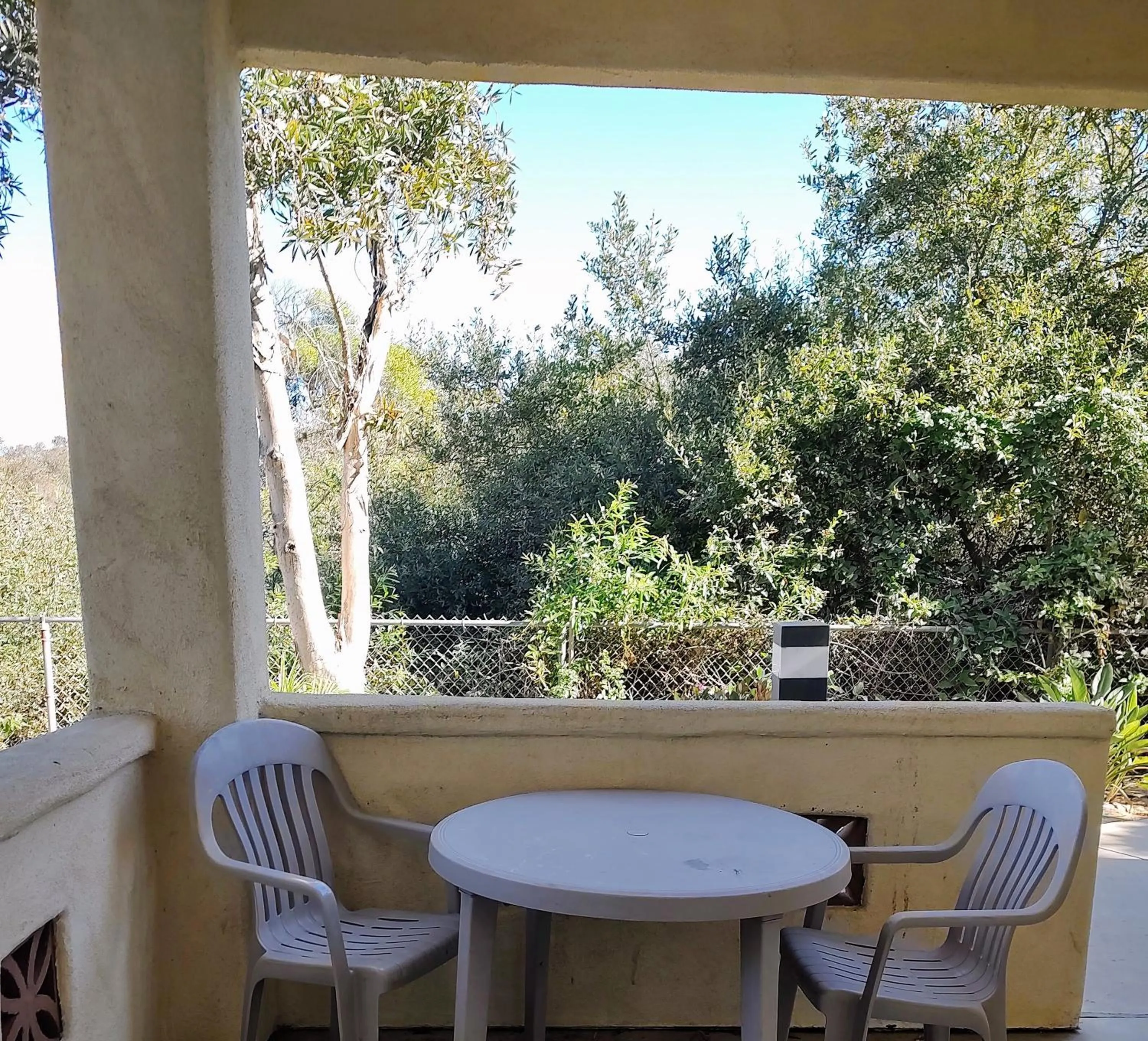 Patio in Pacific Plaza Resort