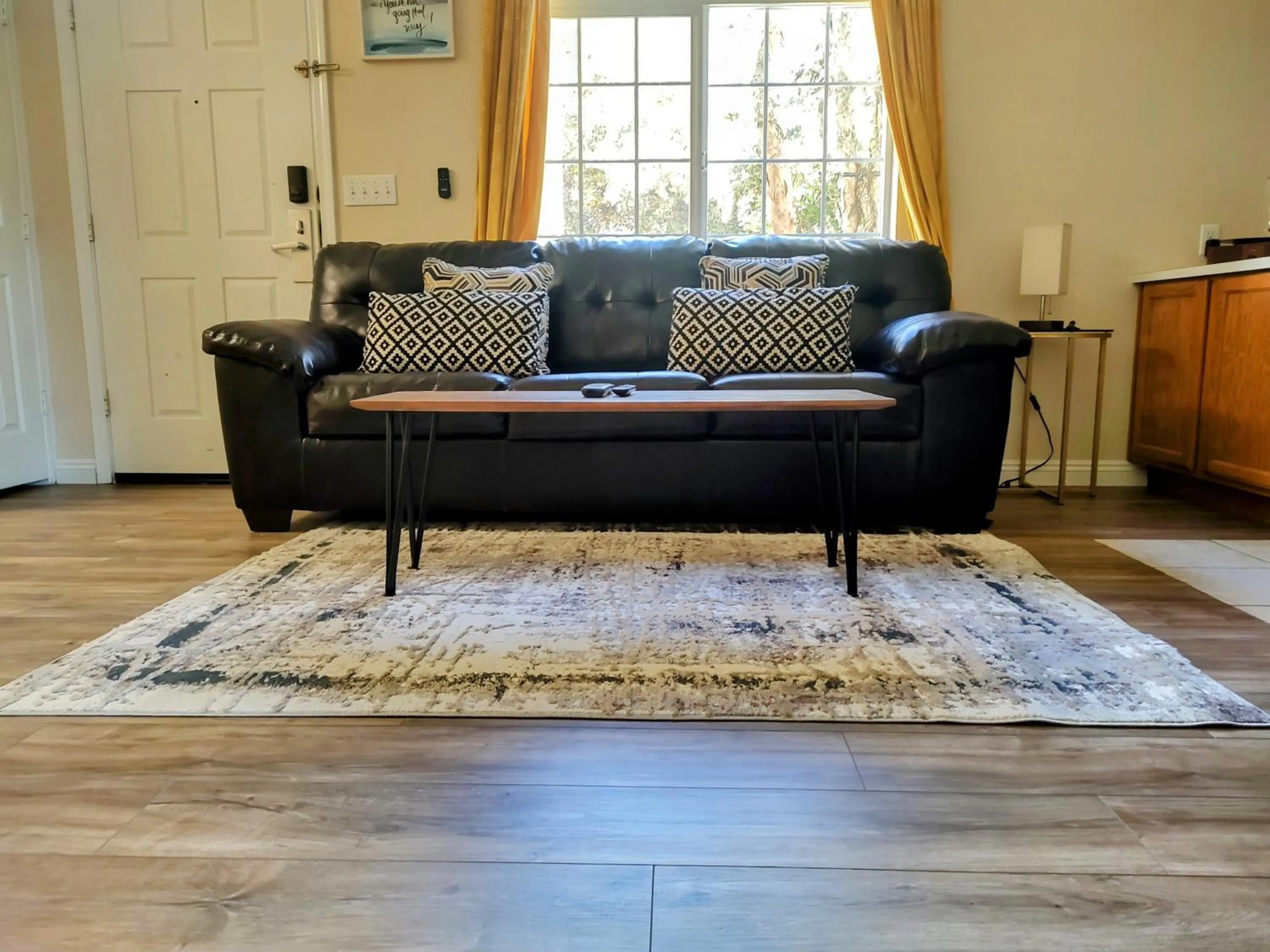 Living room in Pacific Plaza Resort