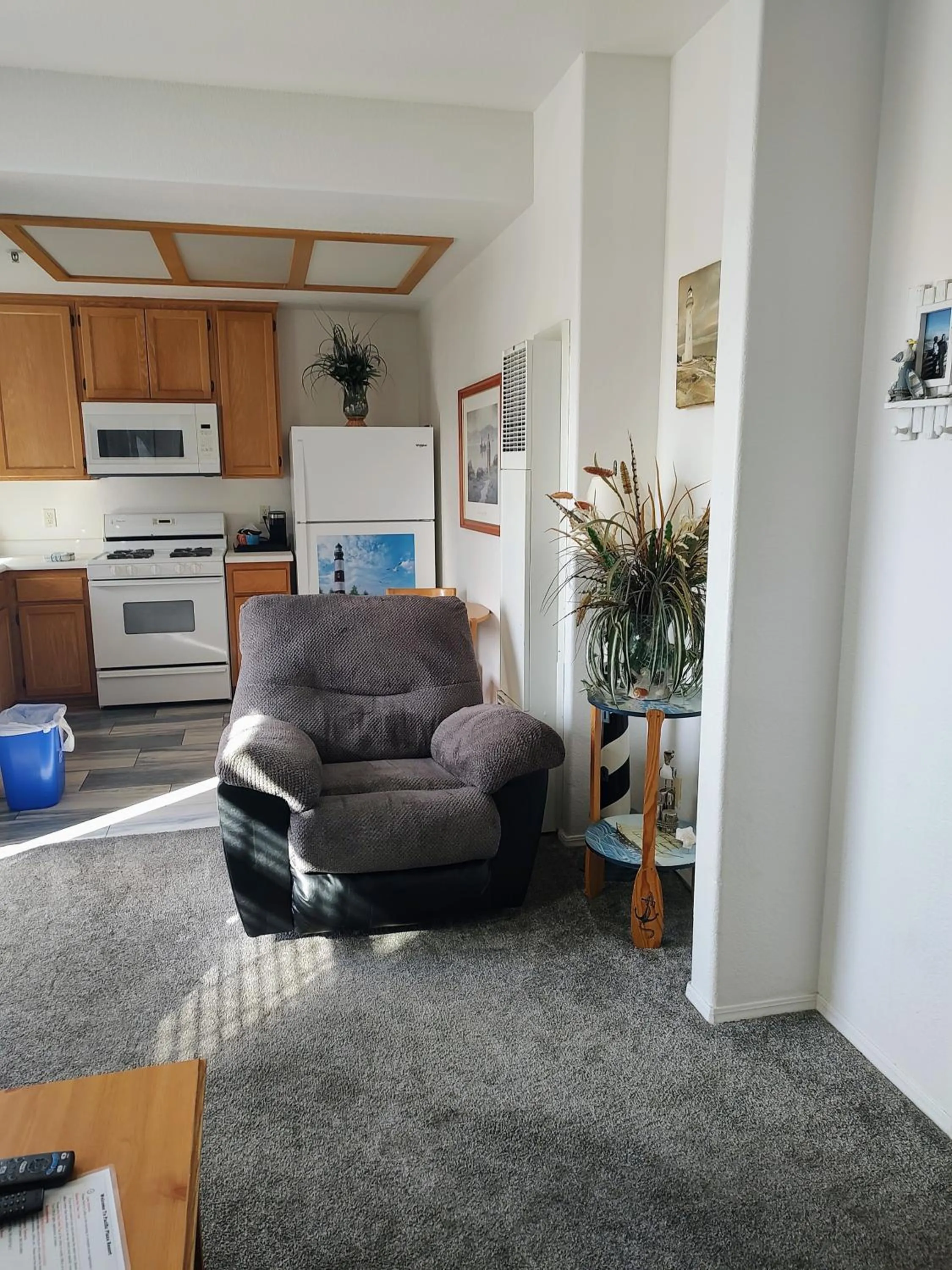 Living room in Pacific Plaza Resort