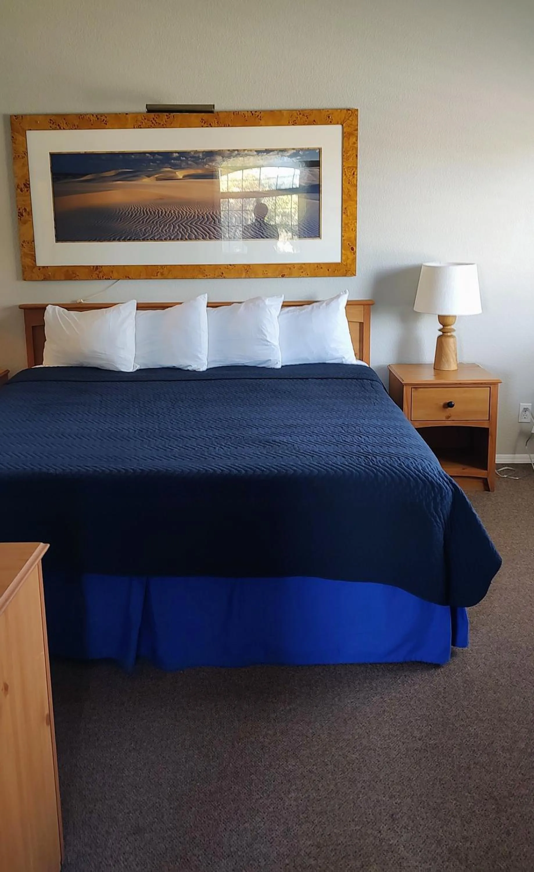 Bed in Pacific Plaza Resort