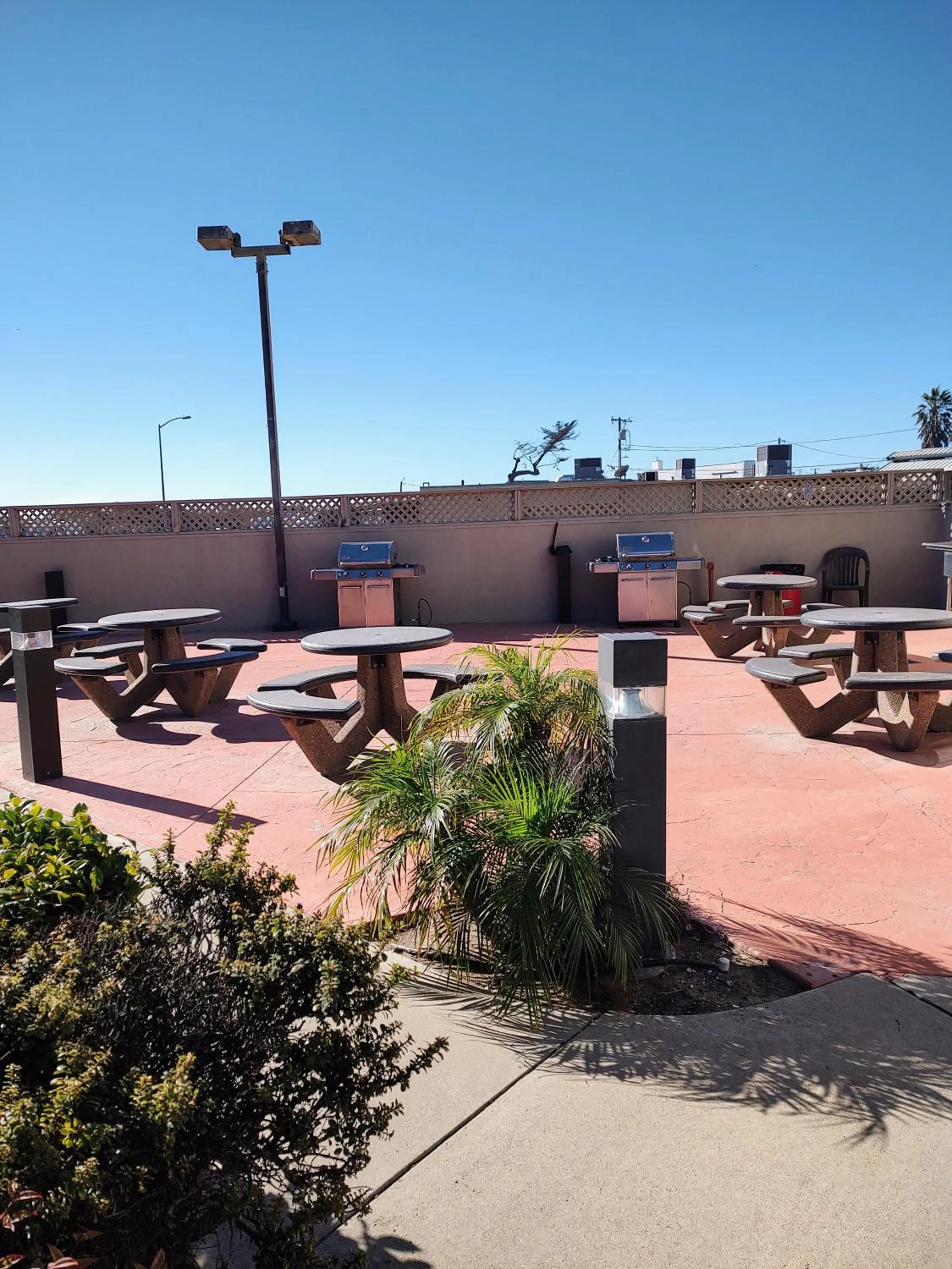 BBQ facilities in Pacific Plaza Resort