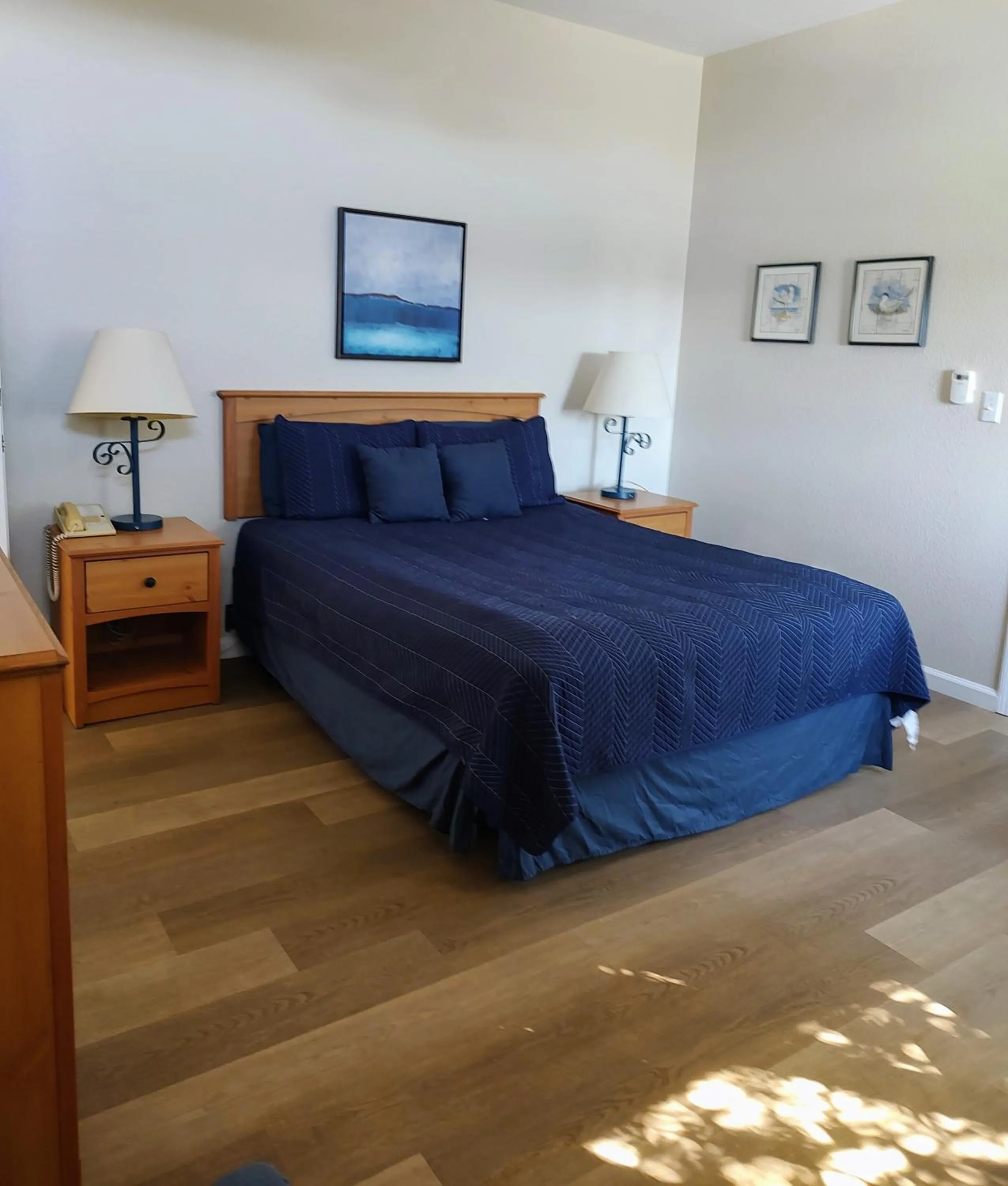 Bed in Pacific Plaza Resort