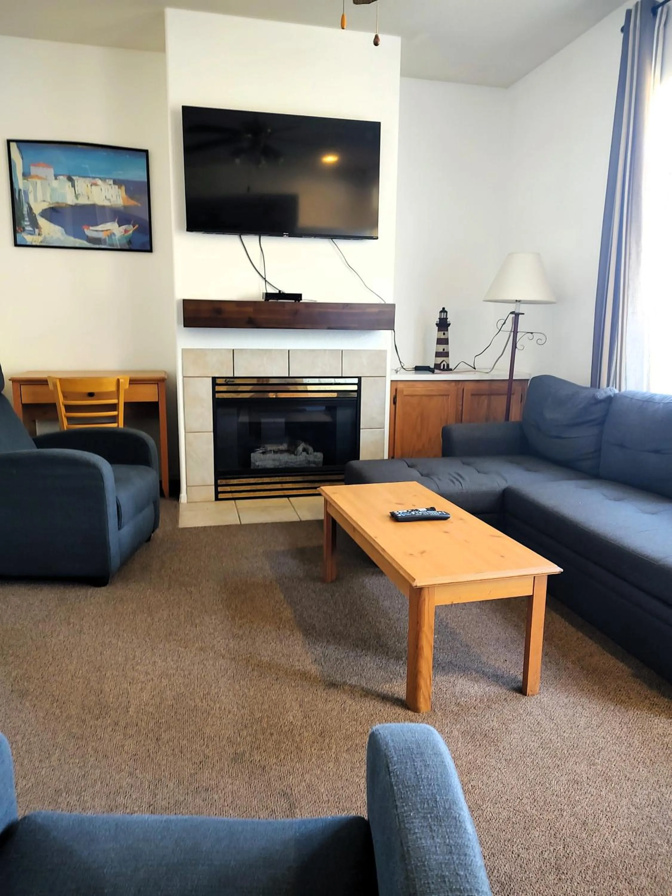 Living room in Pacific Plaza Resort