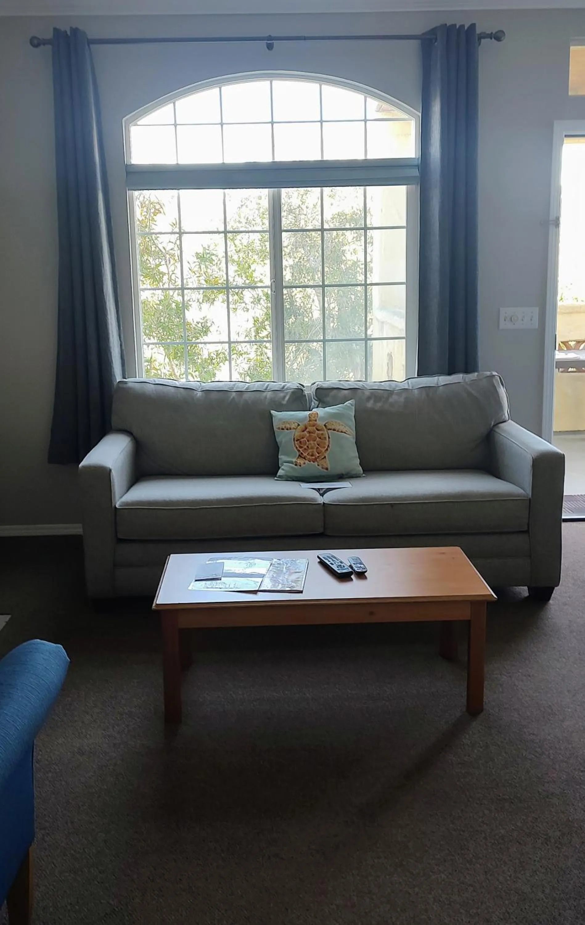 Living room in Pacific Plaza Resort