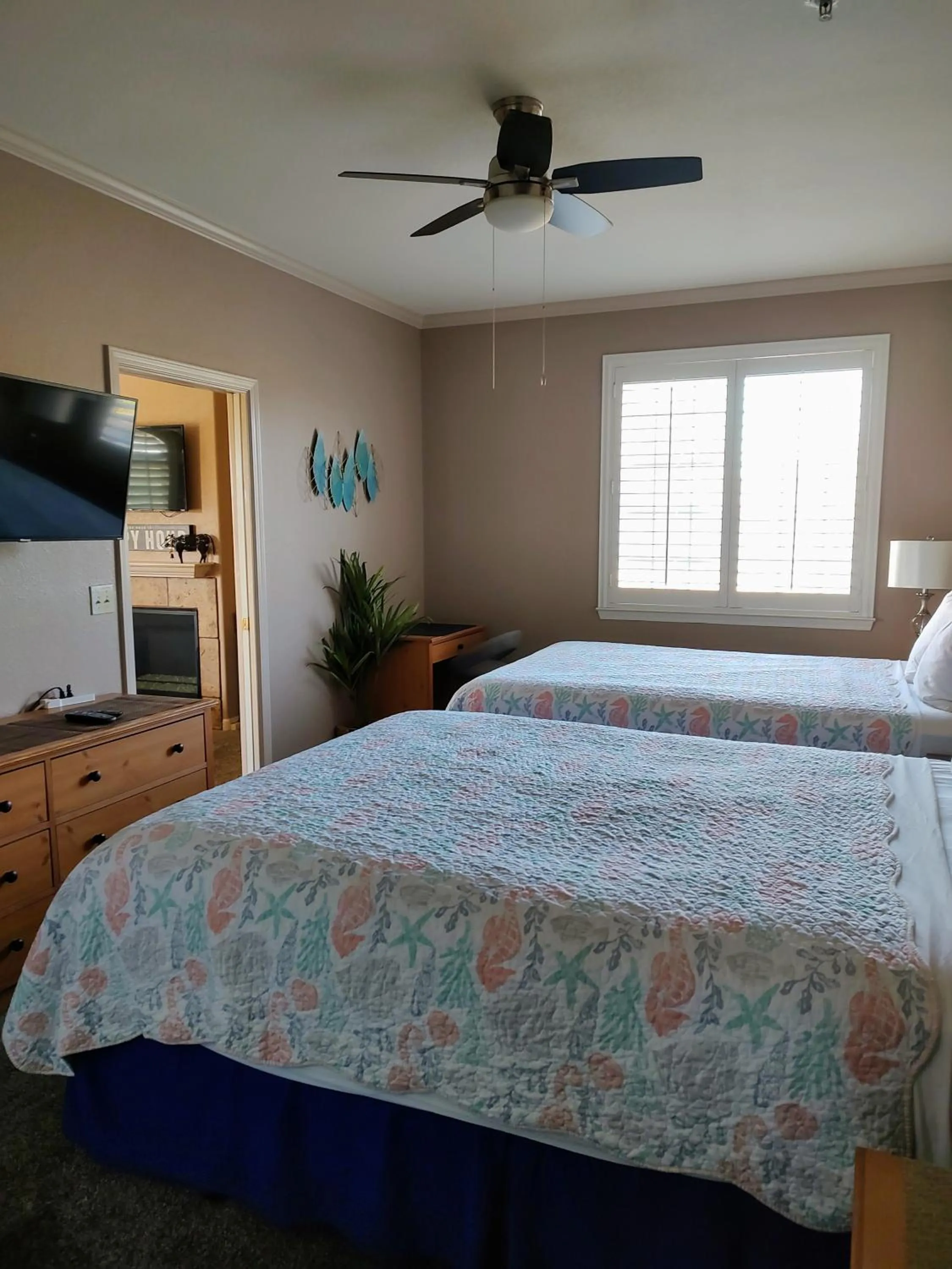 Bedroom in Pacific Plaza Resort