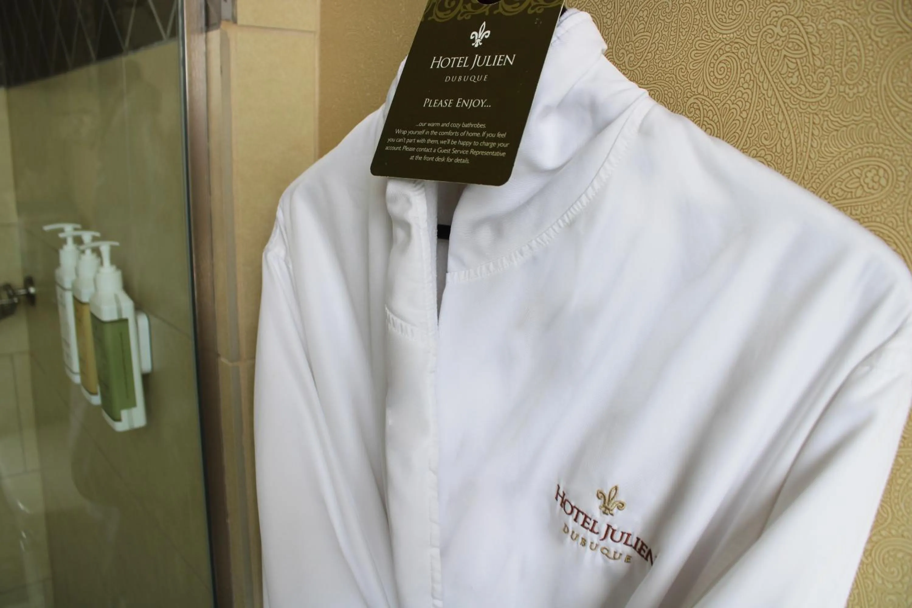 Bathroom in Hotel Julien Dubuque