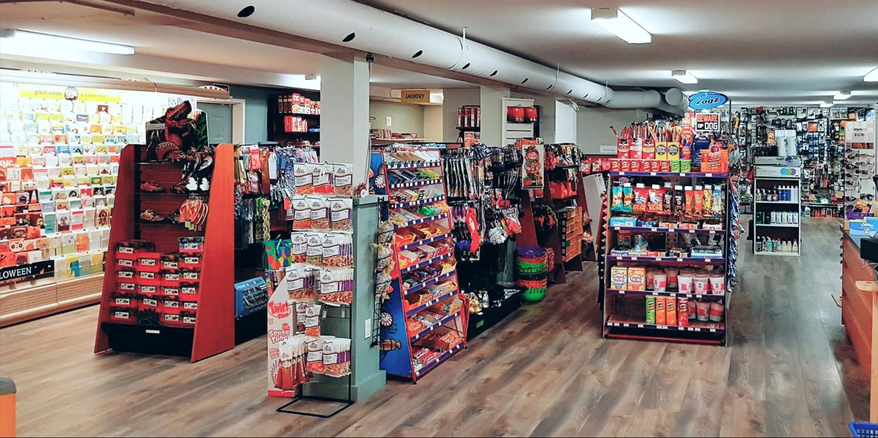 On-site shops in Riverside Resort & RV Park