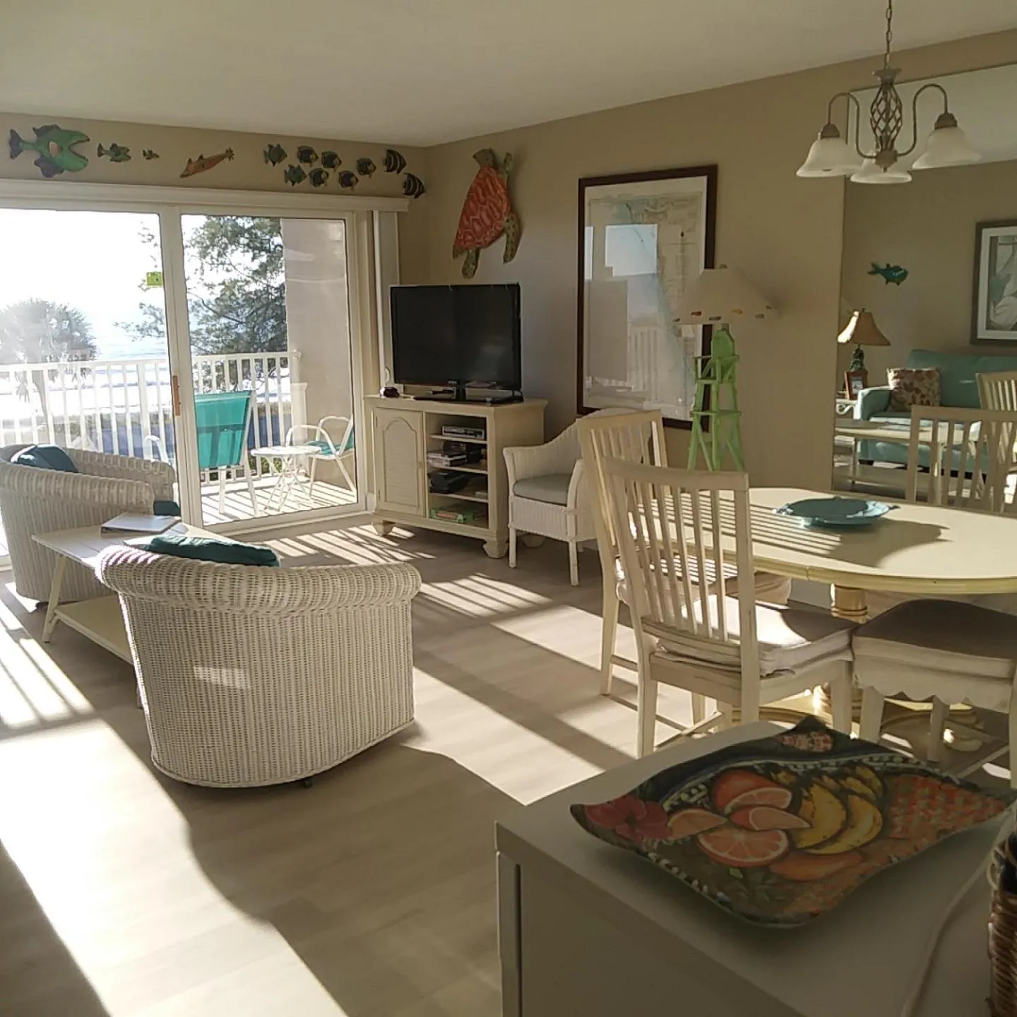 Balcony/Terrace in Turtle Crawl Inn - Longboat Key