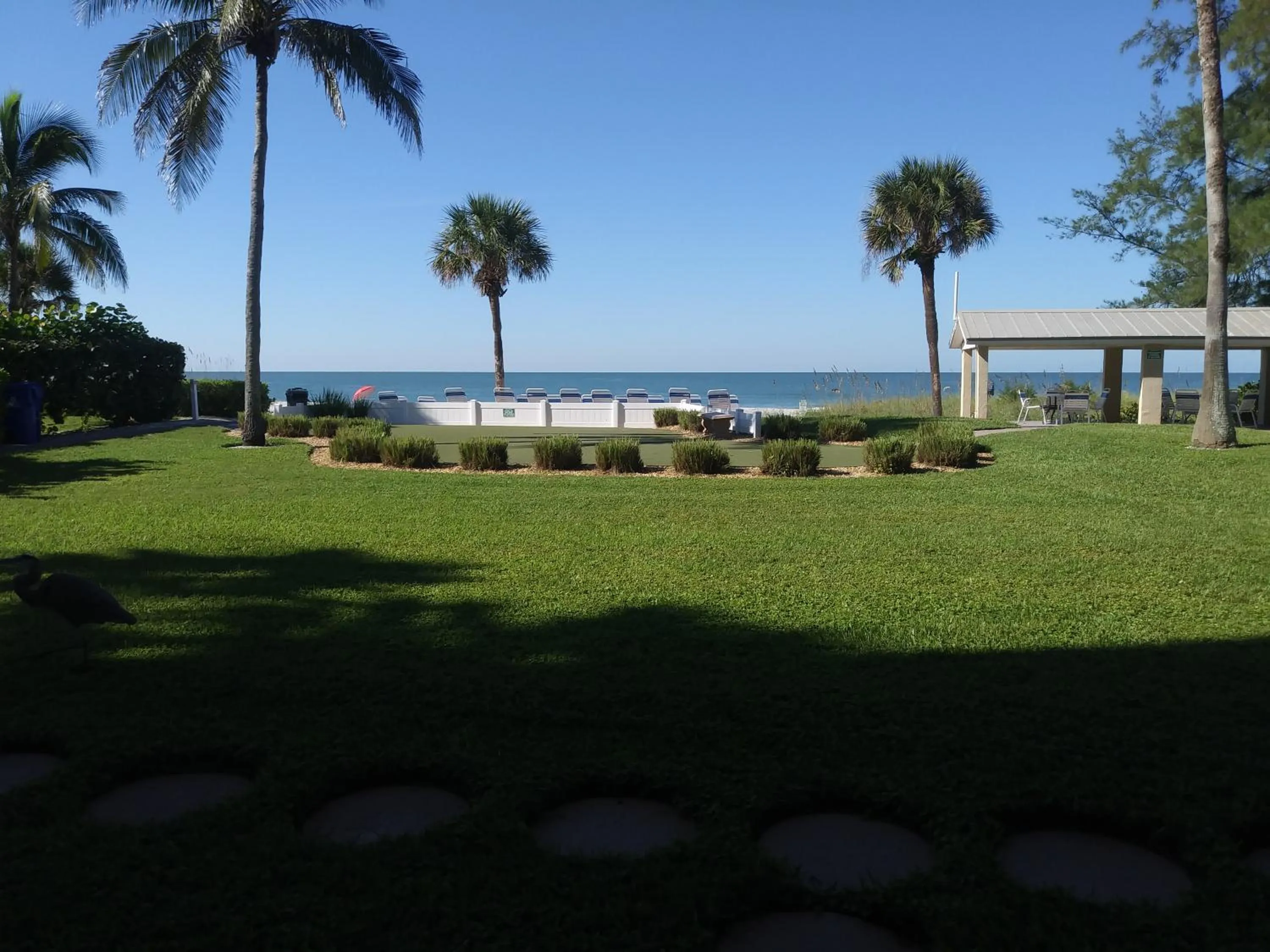 Patio in Turtle Crawl Inn - Longboat Key