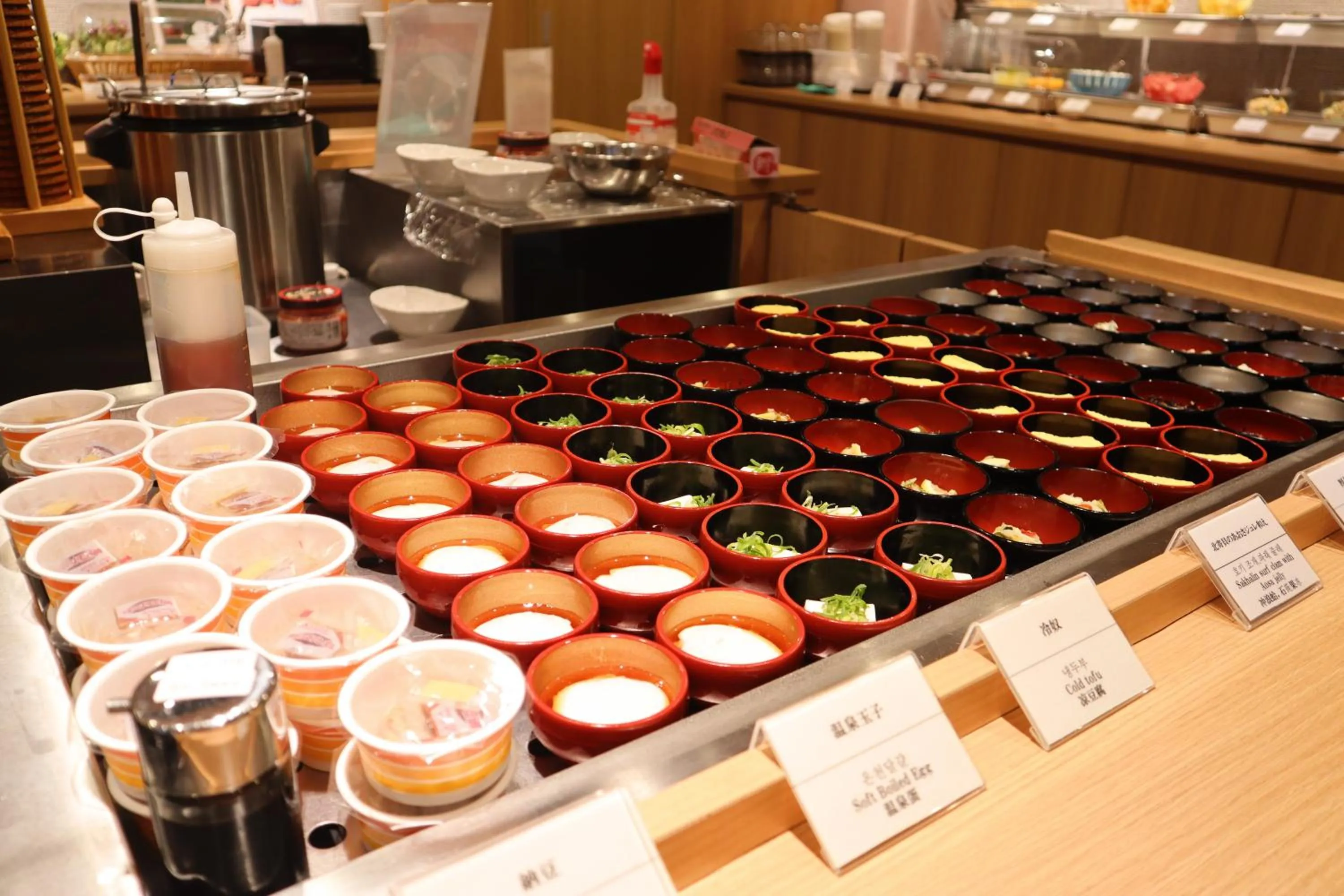 Buffet breakfast in Dormy Inn Premium Namba ANNEX Natural Hot Spring