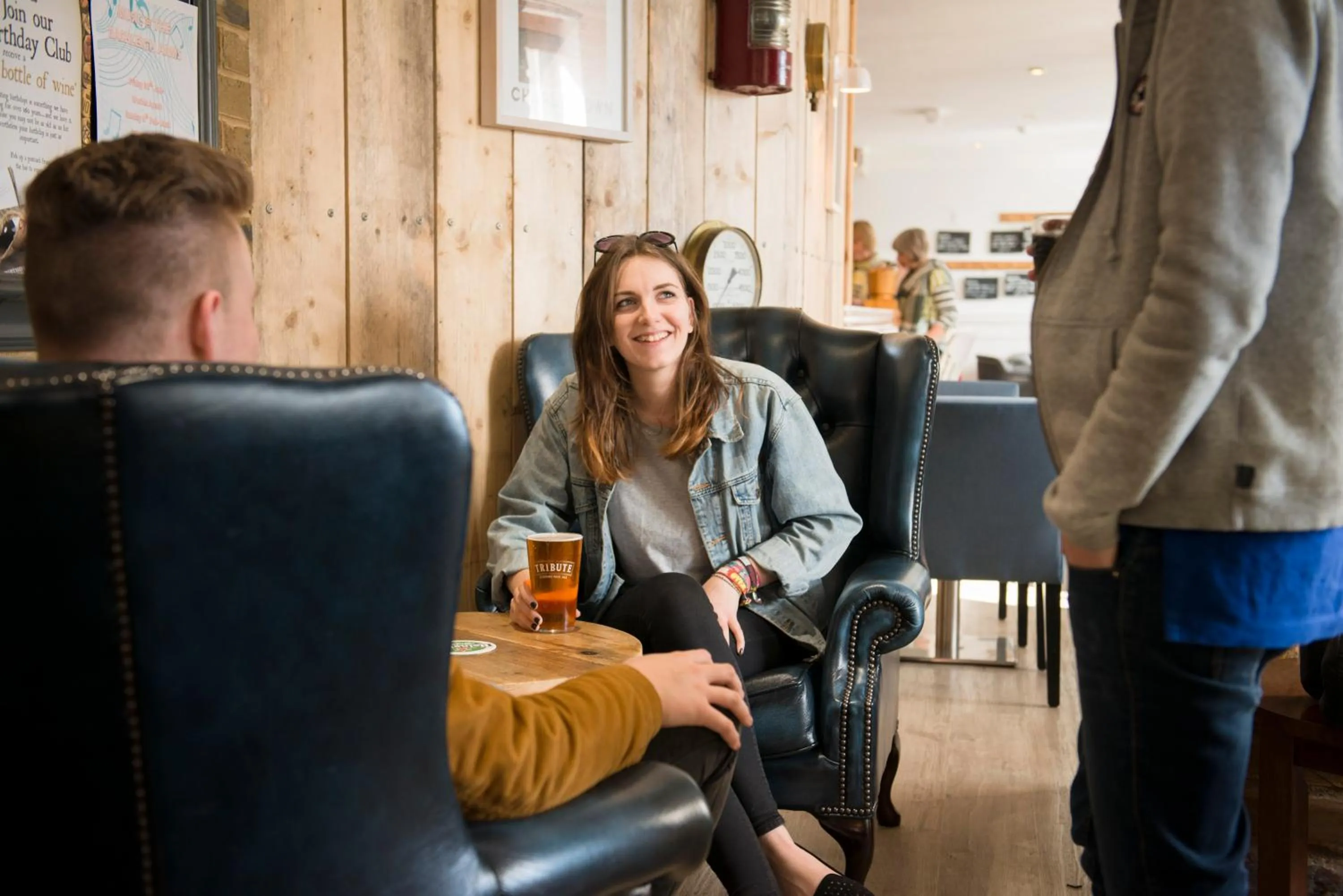 People in Rashleigh Arms