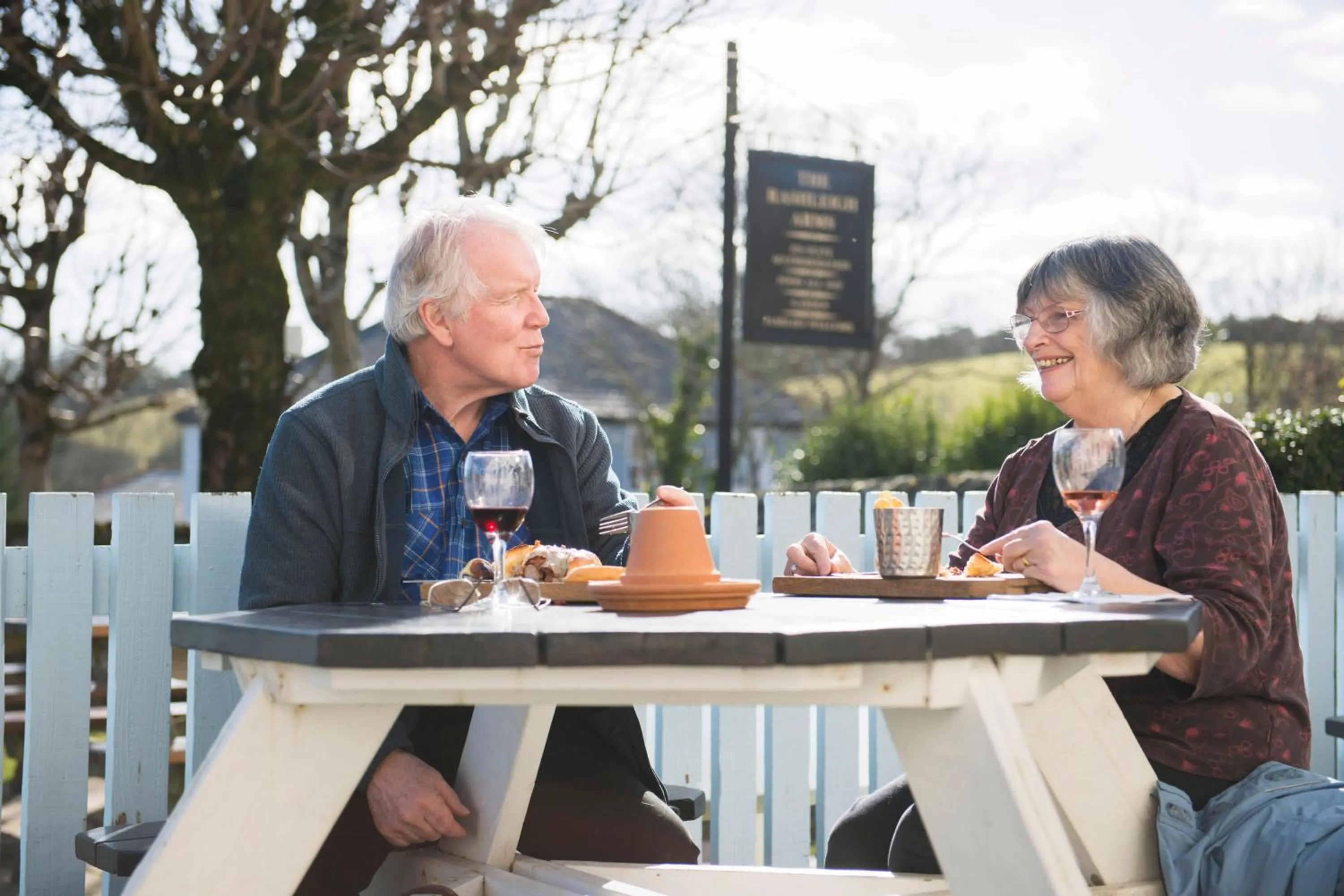 People in Rashleigh Arms