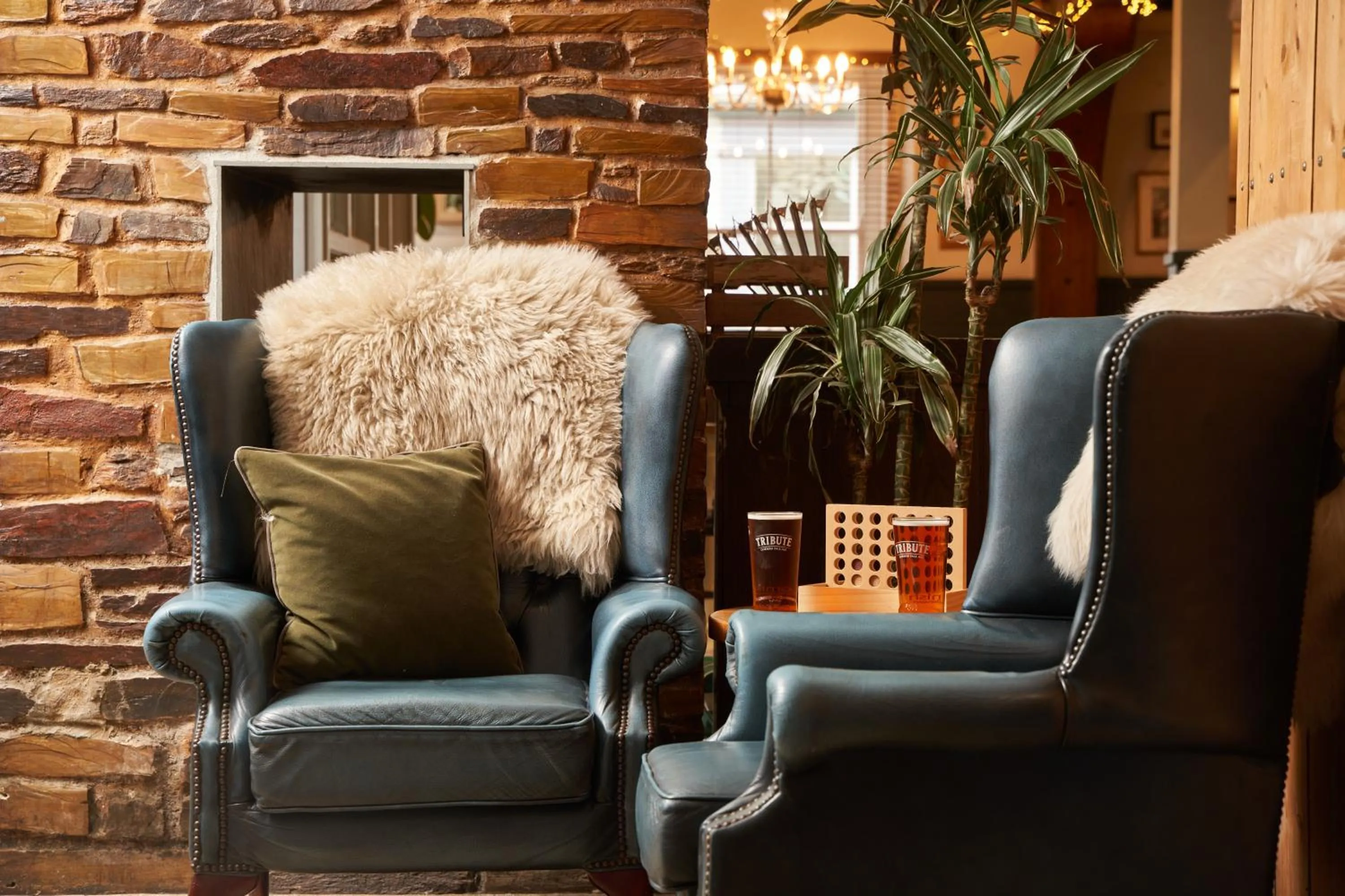 Lounge or bar in Rashleigh Arms