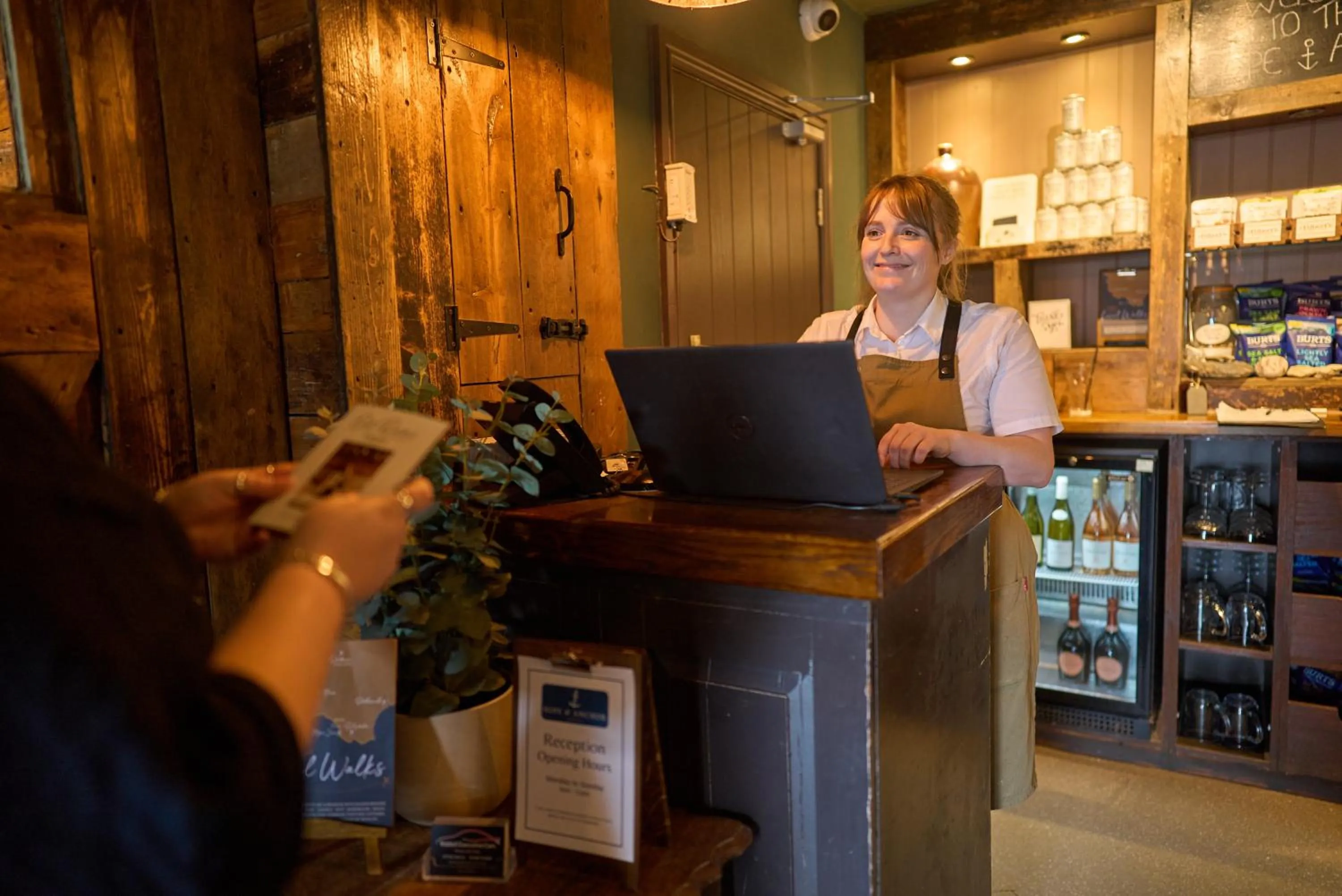 Staff in Rashleigh Arms