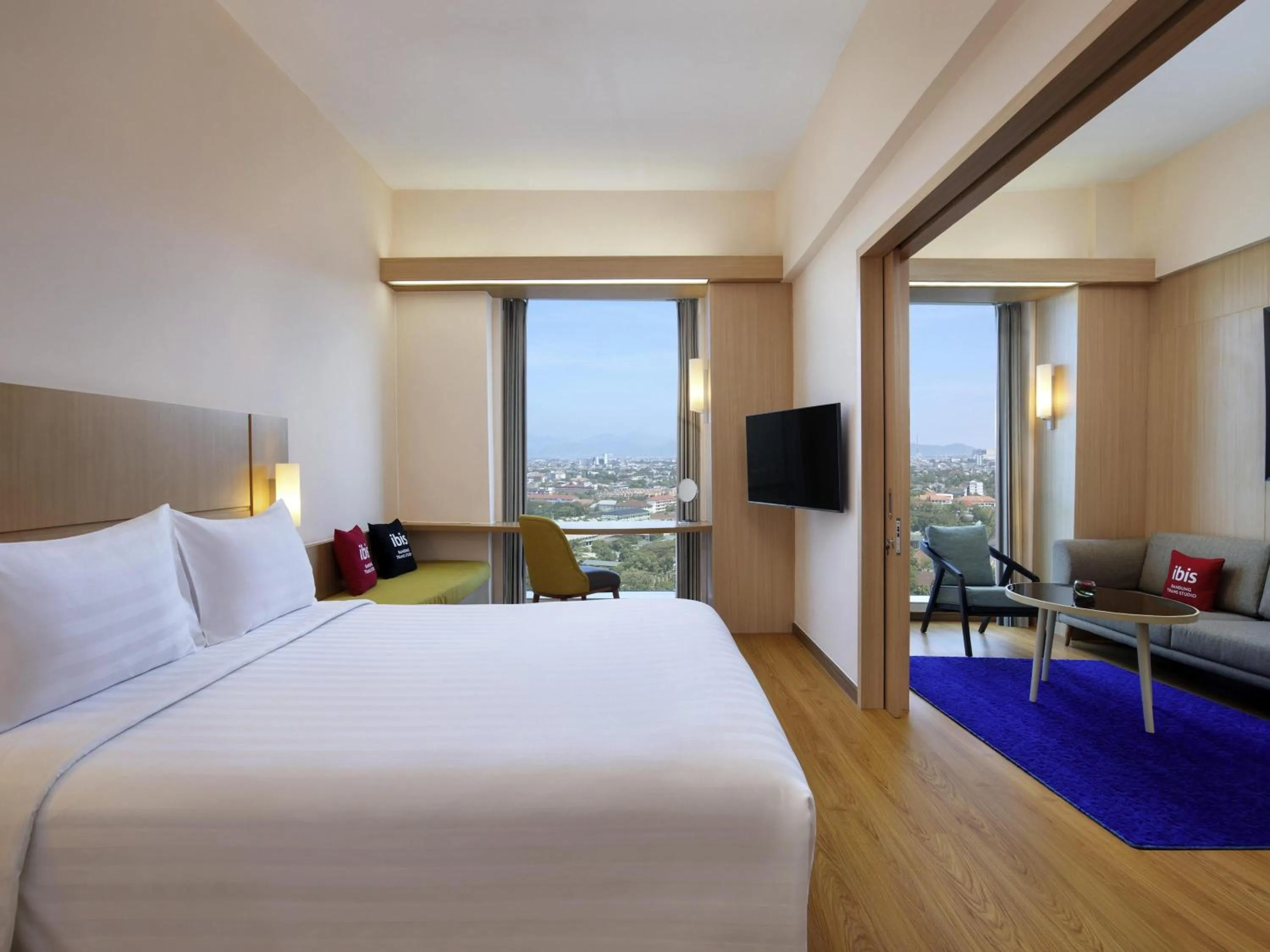 Bedroom, Bed in Ibis Bandung Trans Studio