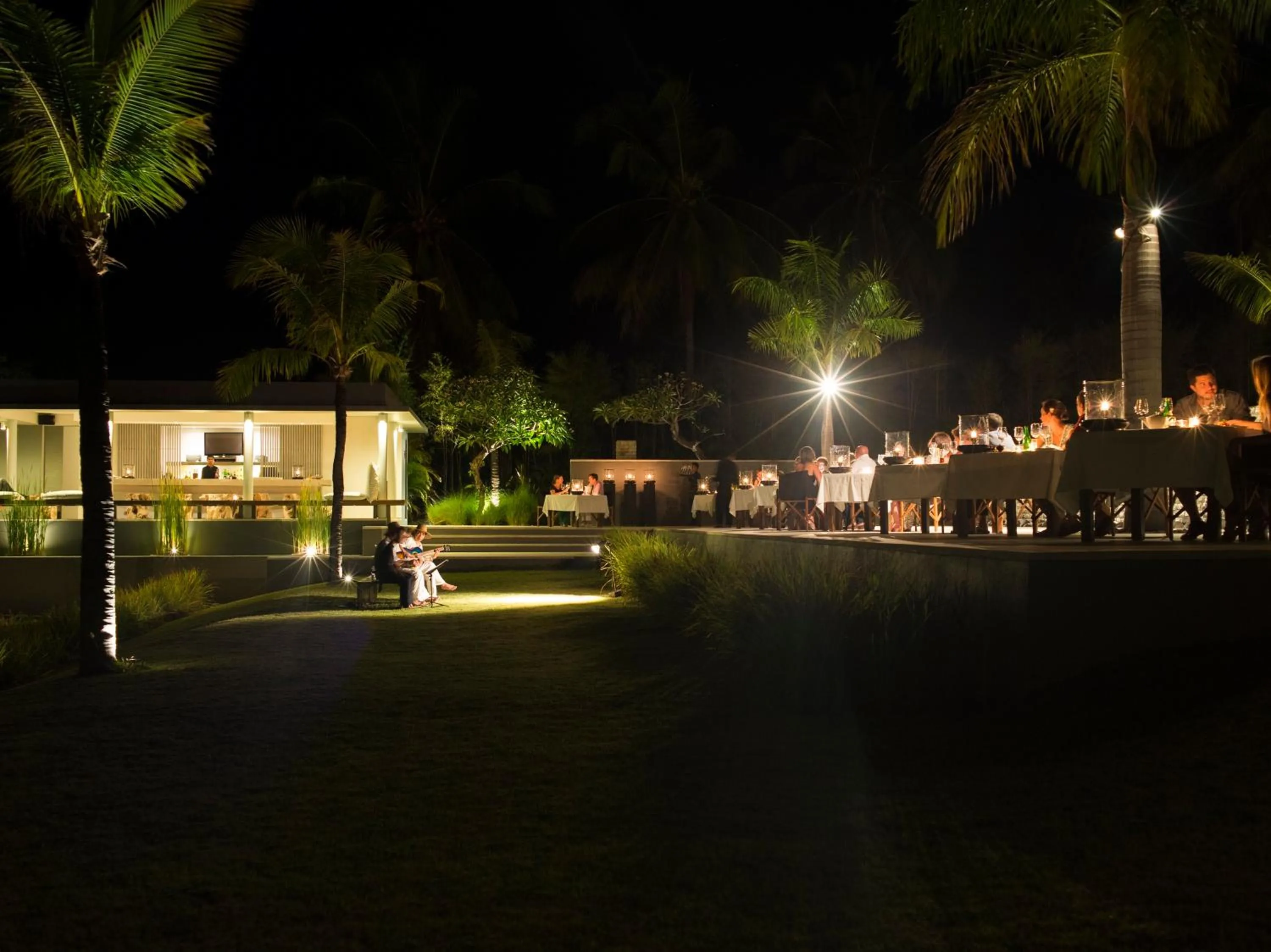 Restaurant/places to eat in 5-Star Boutique Hotel The Lombok Lodge