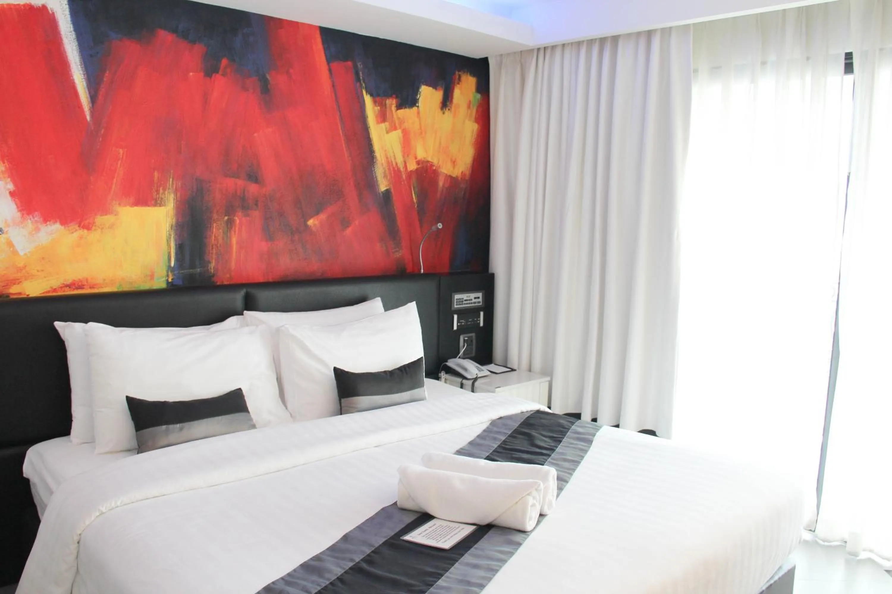 Bed in Aspira Skyy Sukhumvit 1