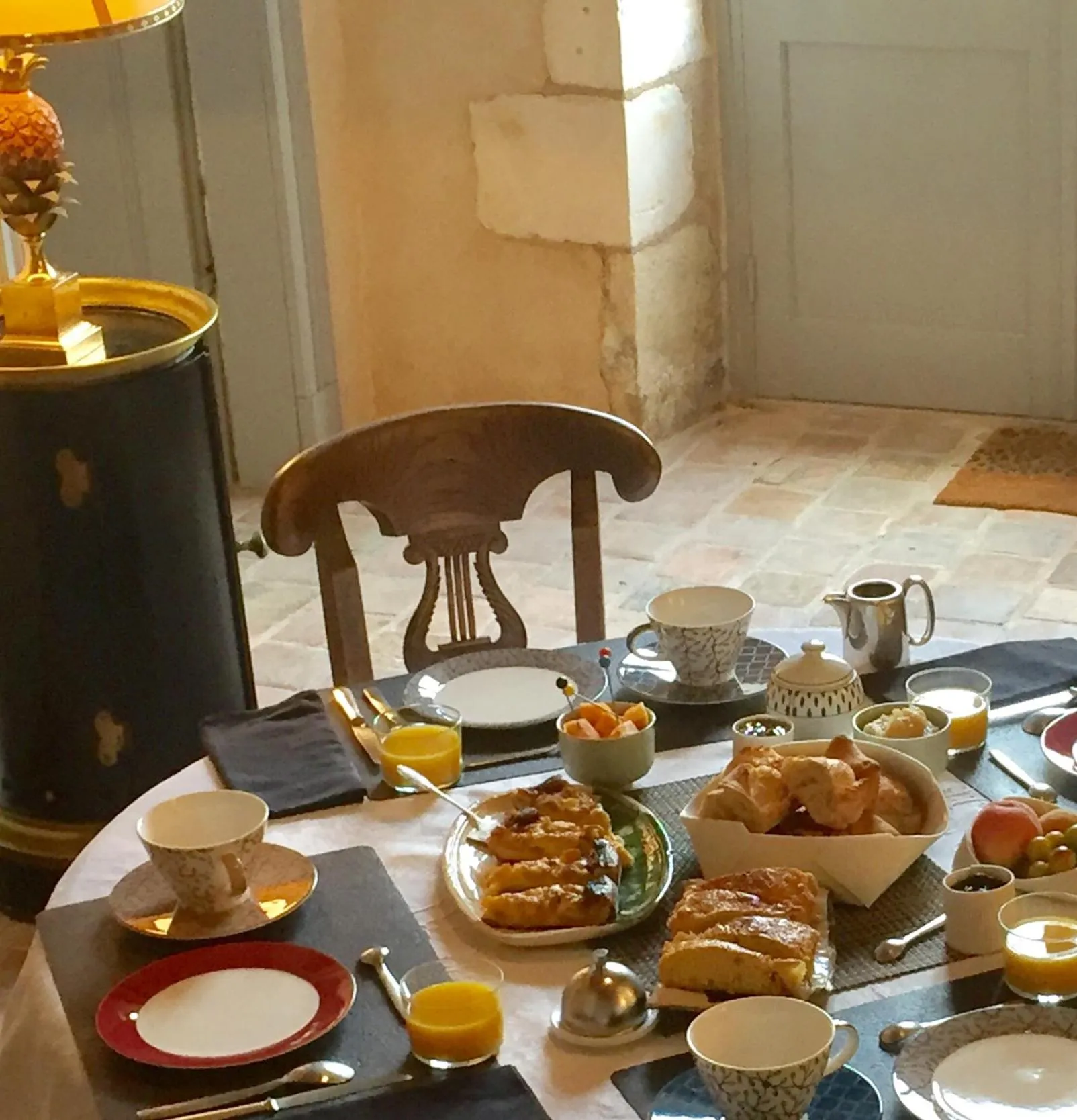 Food close-up in Chambres d'hôtes La Borderie du Gô près de La Rochelle - Nieul