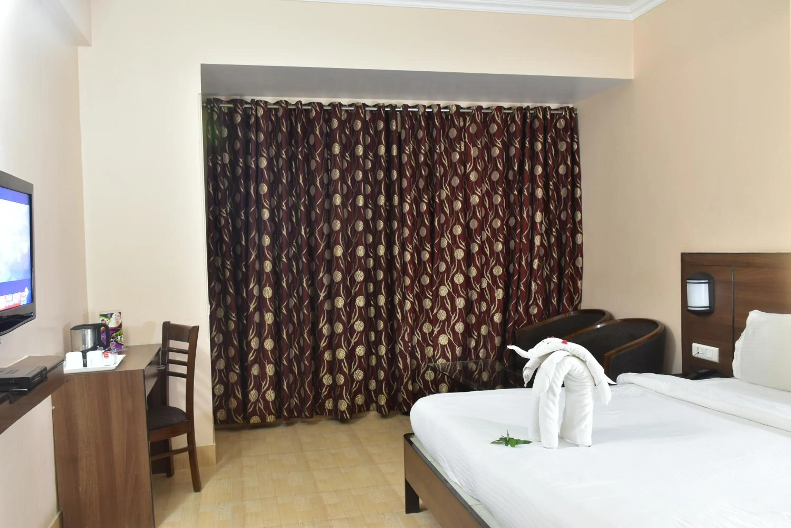 Bed in Hotel City Inn