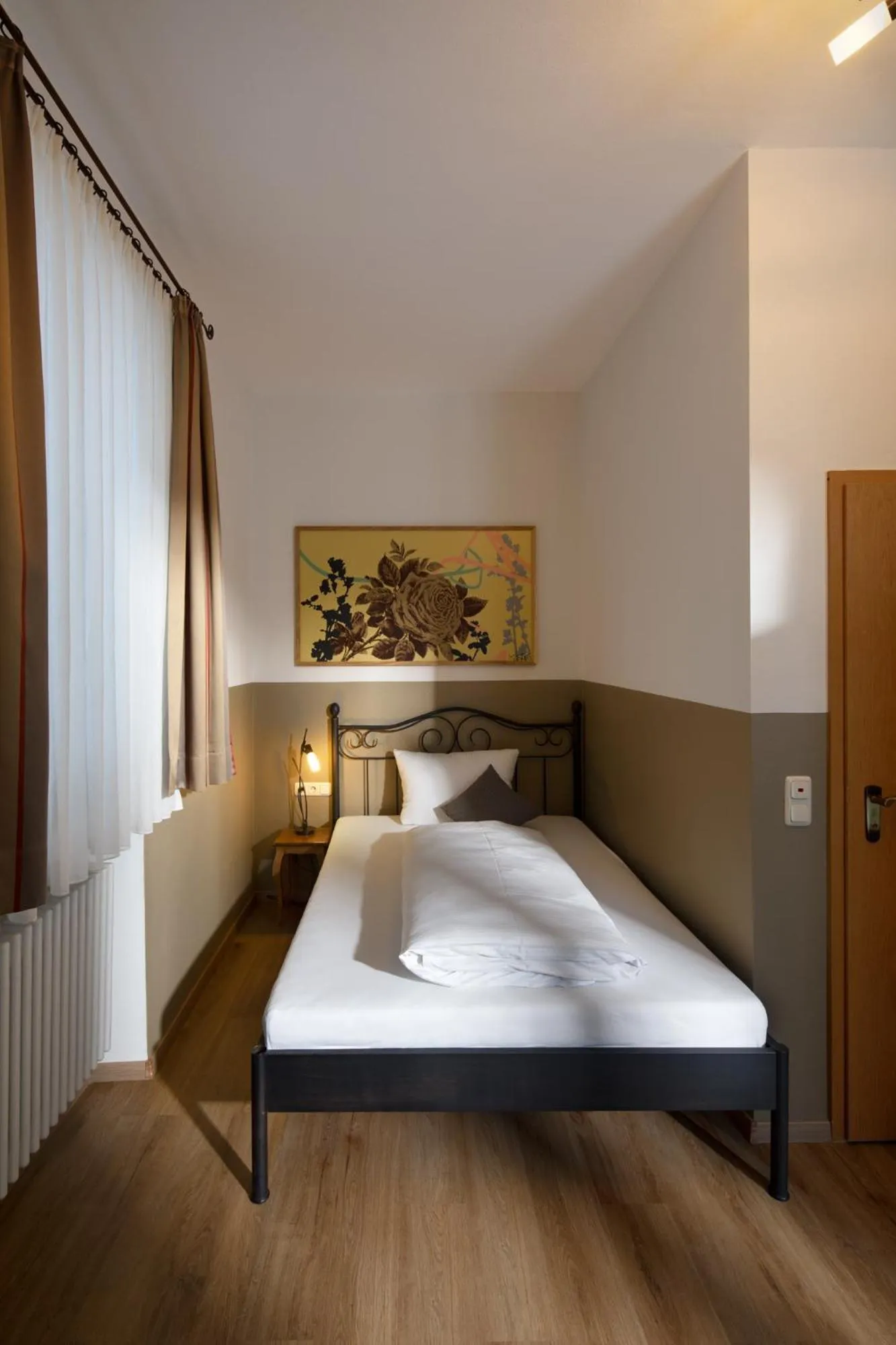 Bedroom, Bed in hideauts hotels Der Rosengarten