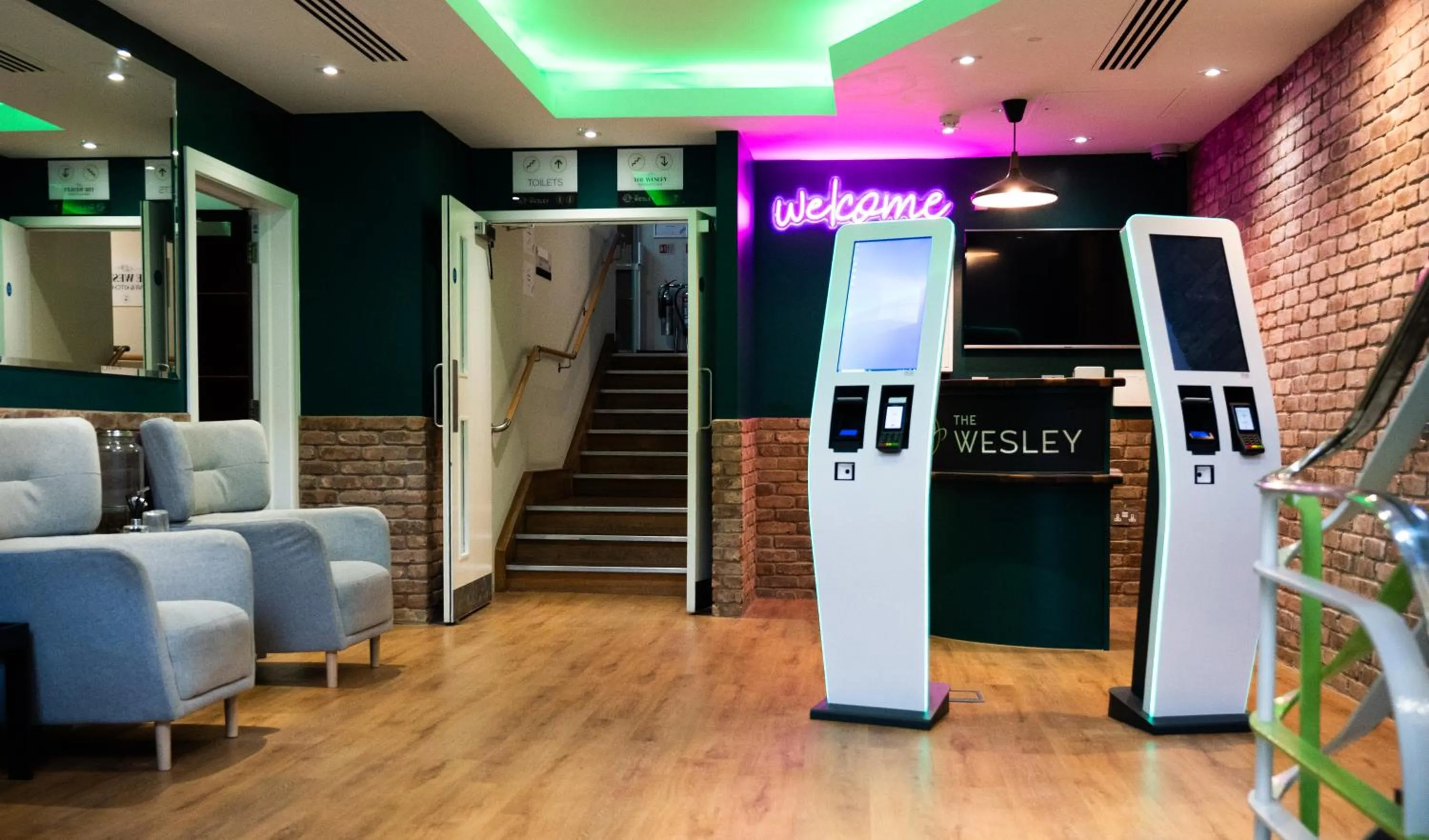 Lobby or reception in The Wesley Euston